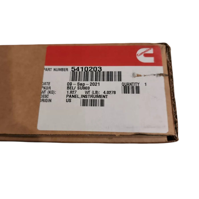 2863181 Genuine Cummins Instrument Pane