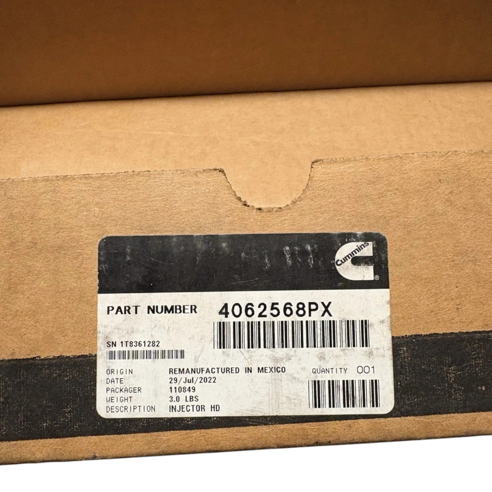 4062568 Genuine Cummins Injector