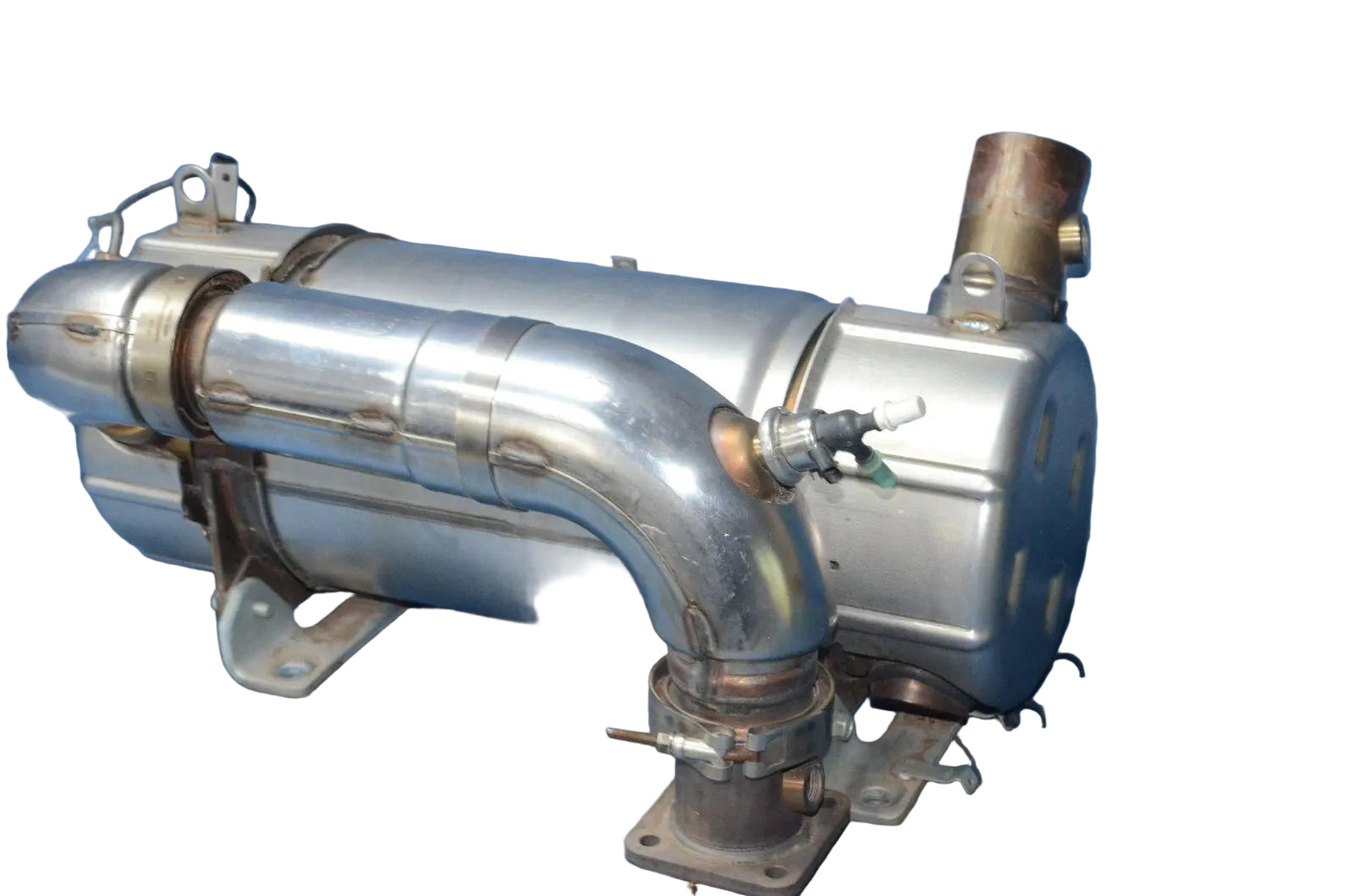 1J586-19103 Genuine Kubota SCR, DPF Muffler Assembly New Take Off