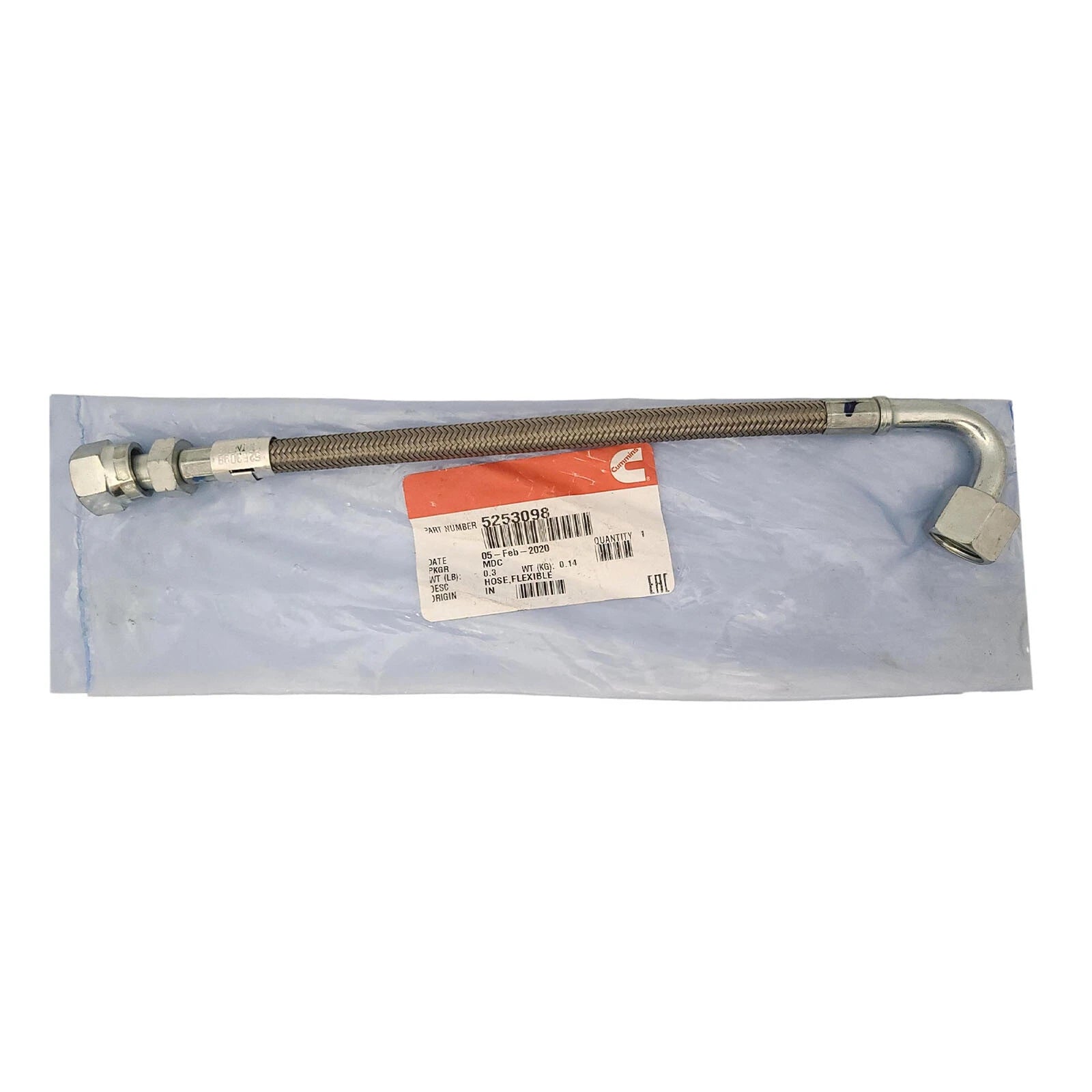 5253098 Genuine Cummins Flexible Hose – Heavy Machinery