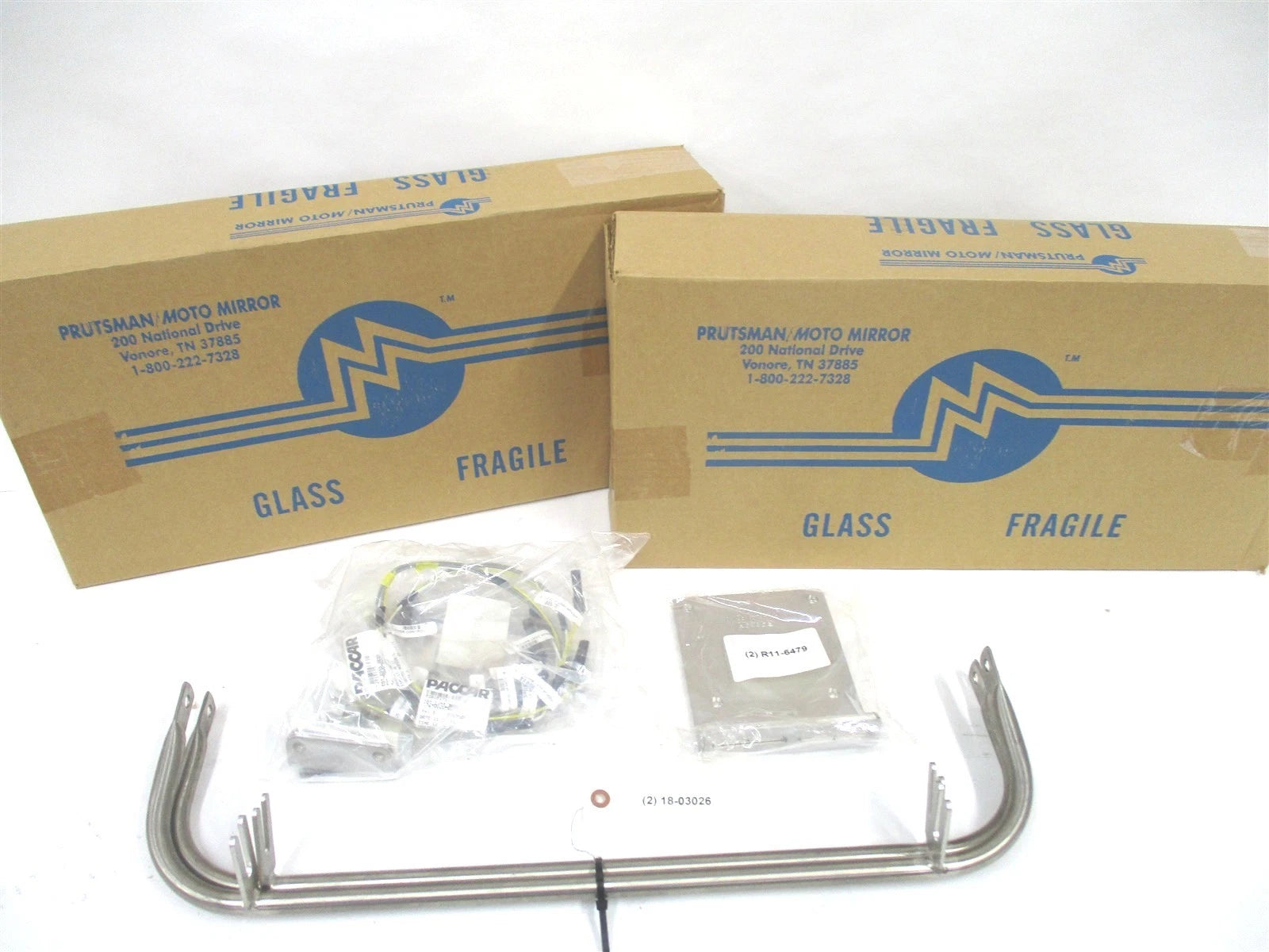 Genuine West Coast Power Heated Moto Mirror Kit RH/LH Peterbilt