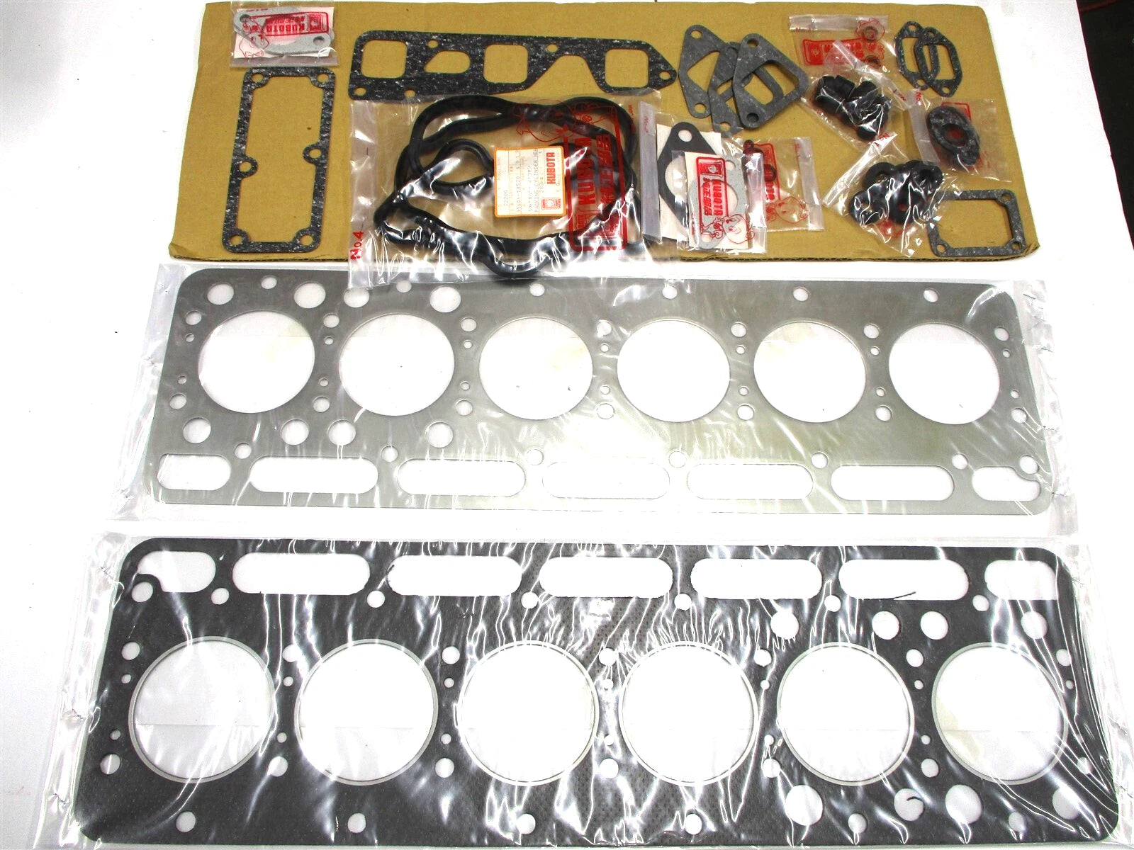 Genuine OEM Kubota M4000 KH-18L Cylinder Head Gasket Kit S2200-D