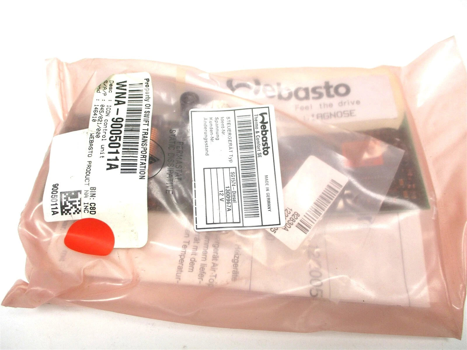 New Genuine Webasto Airtop 2000 Control Board 87461B