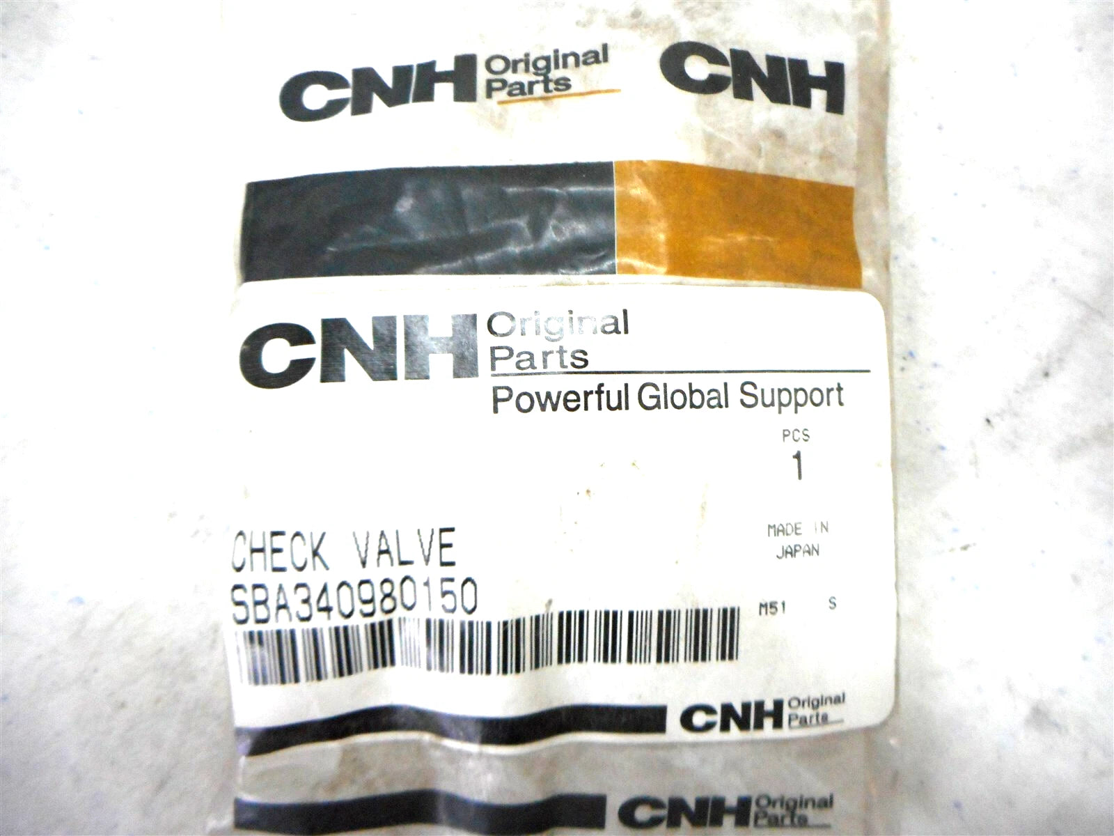 Genuine CNH Fits Case Ford New Holland Check Valve