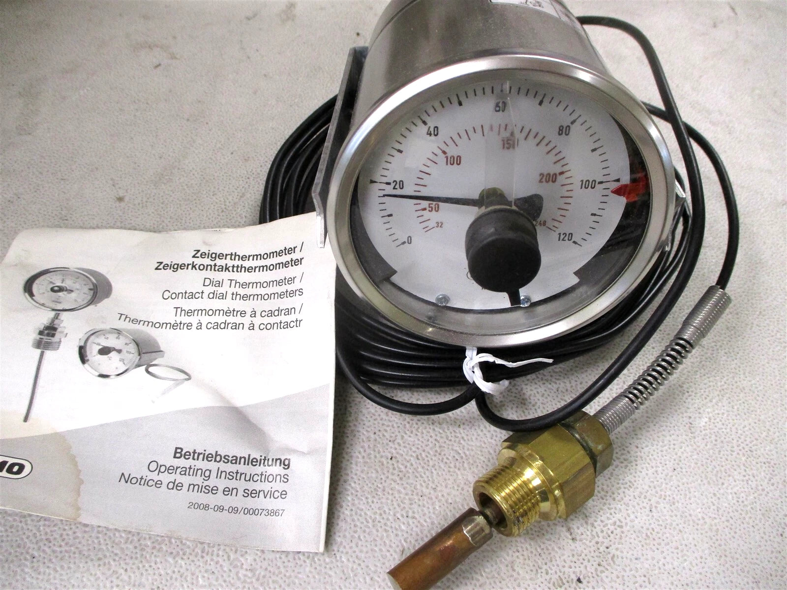 New TLD Lantis Temperature Gauge Sensor Jumo