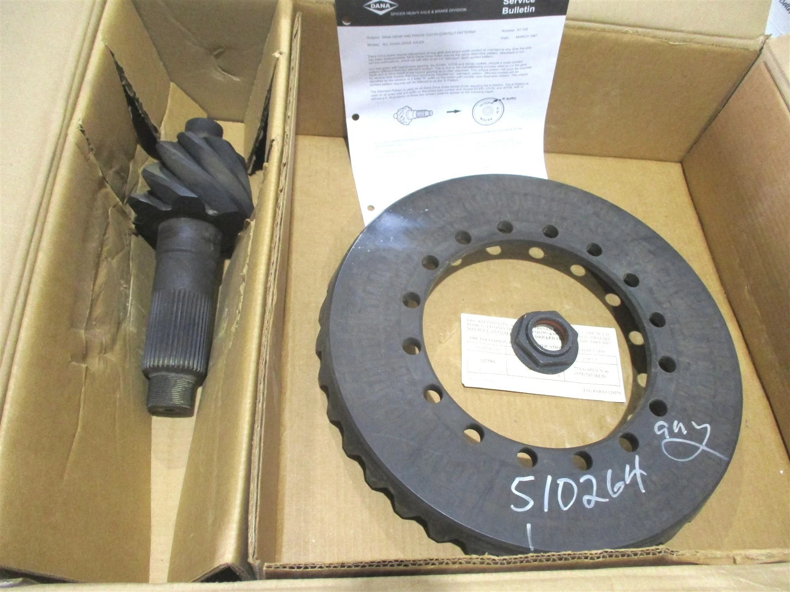 New Spicer 511518 Differential Ring Gear Pinion Set RSH40 5.29