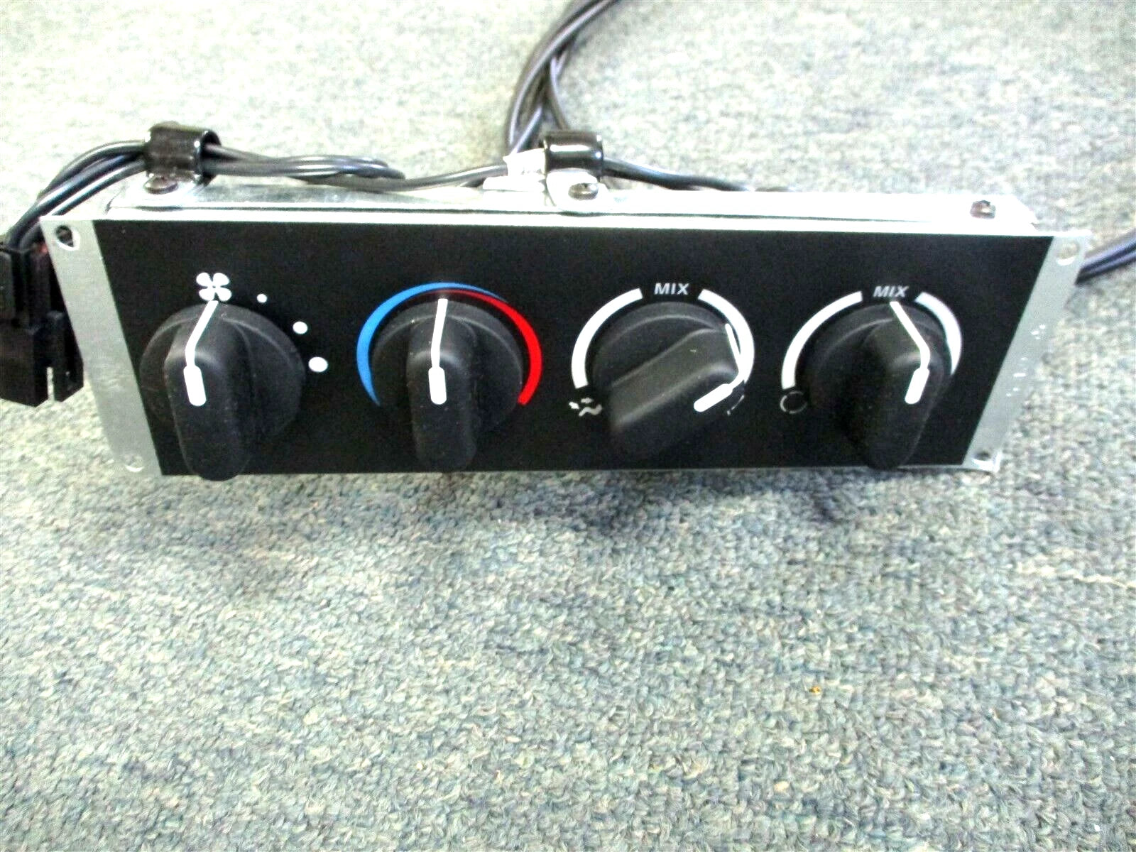 New Morgan Olson HEATER/FAN/AC Control Panel with Cables
