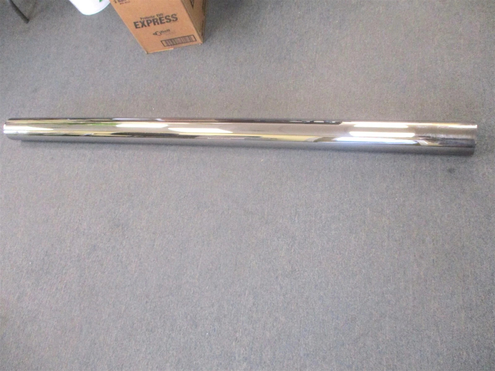 New International Exhaust Tail Pipe Straight Up Chrome Stack 4" X 6'