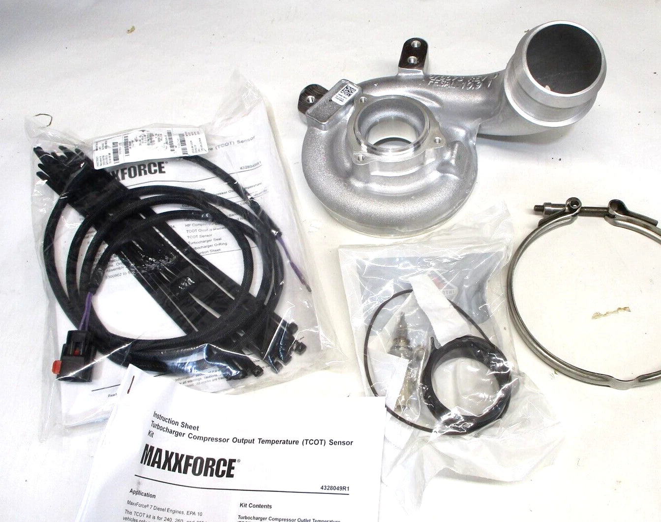 International Maxxforce 7 Turbo Hp Compressor Output Temp Sensor Kit