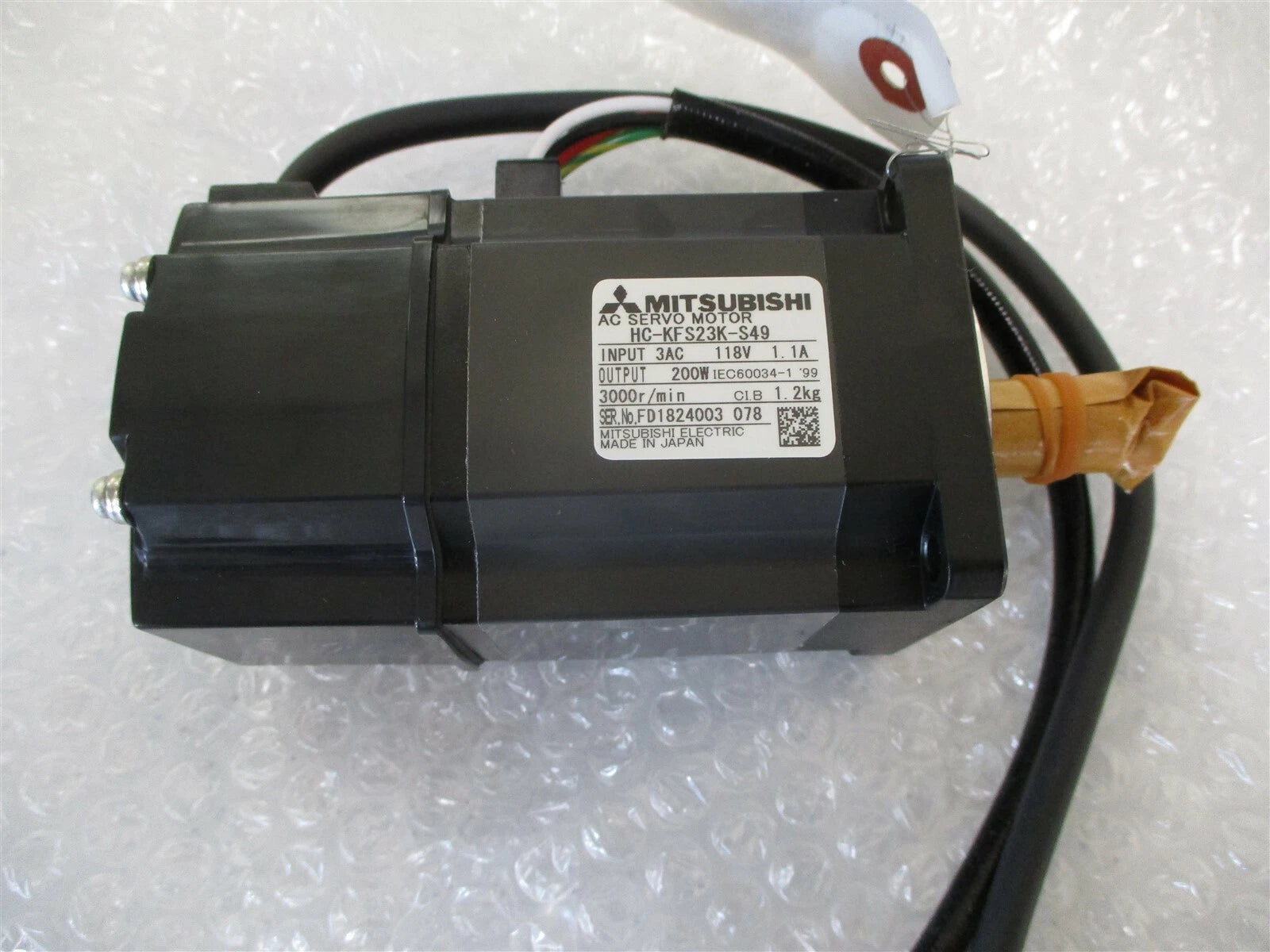 New Genuine (not Chinese) Mitsubishi Servo Motor From Usa!