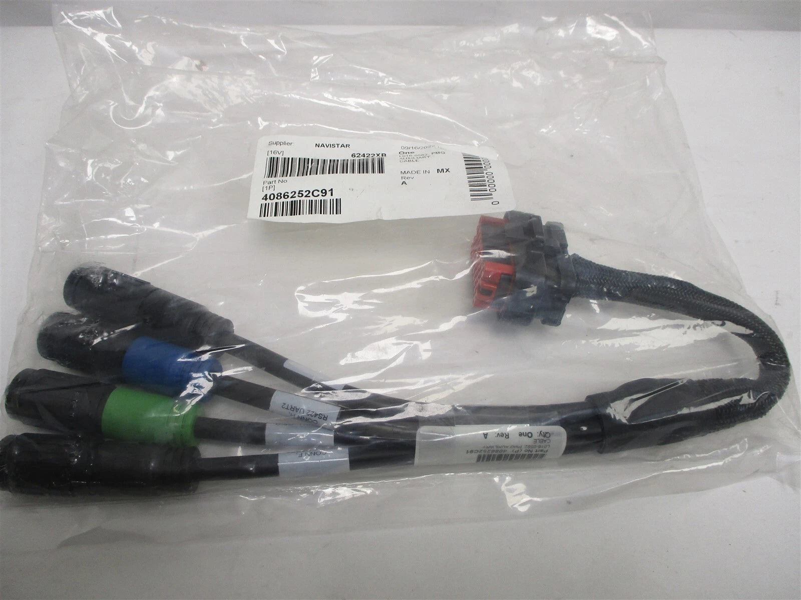 New International Pmg Auxilliary Cable Computer Harness