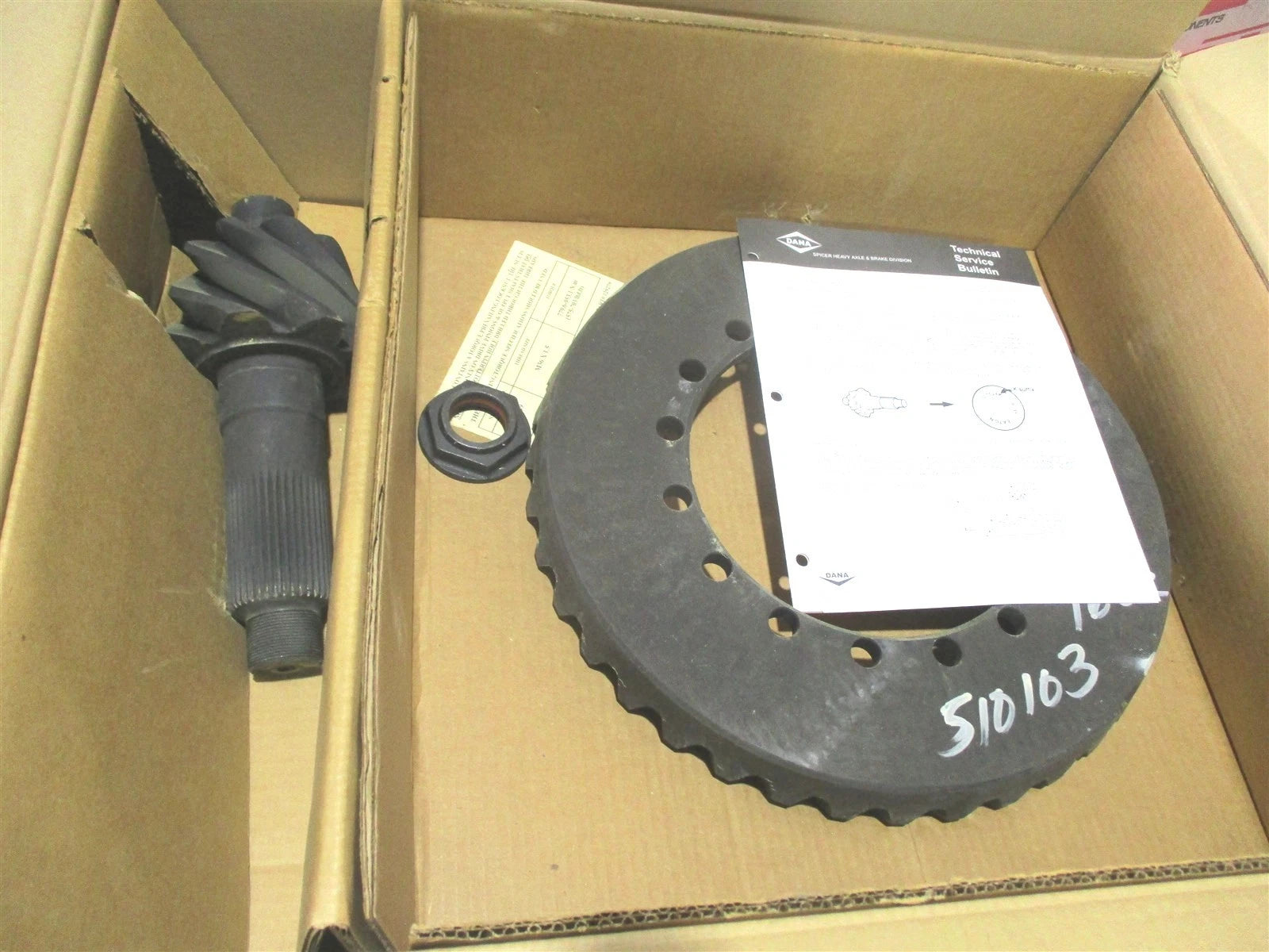 New Spicer 510123 Differential Ring Gear Pinion Set RSH40 4.88
