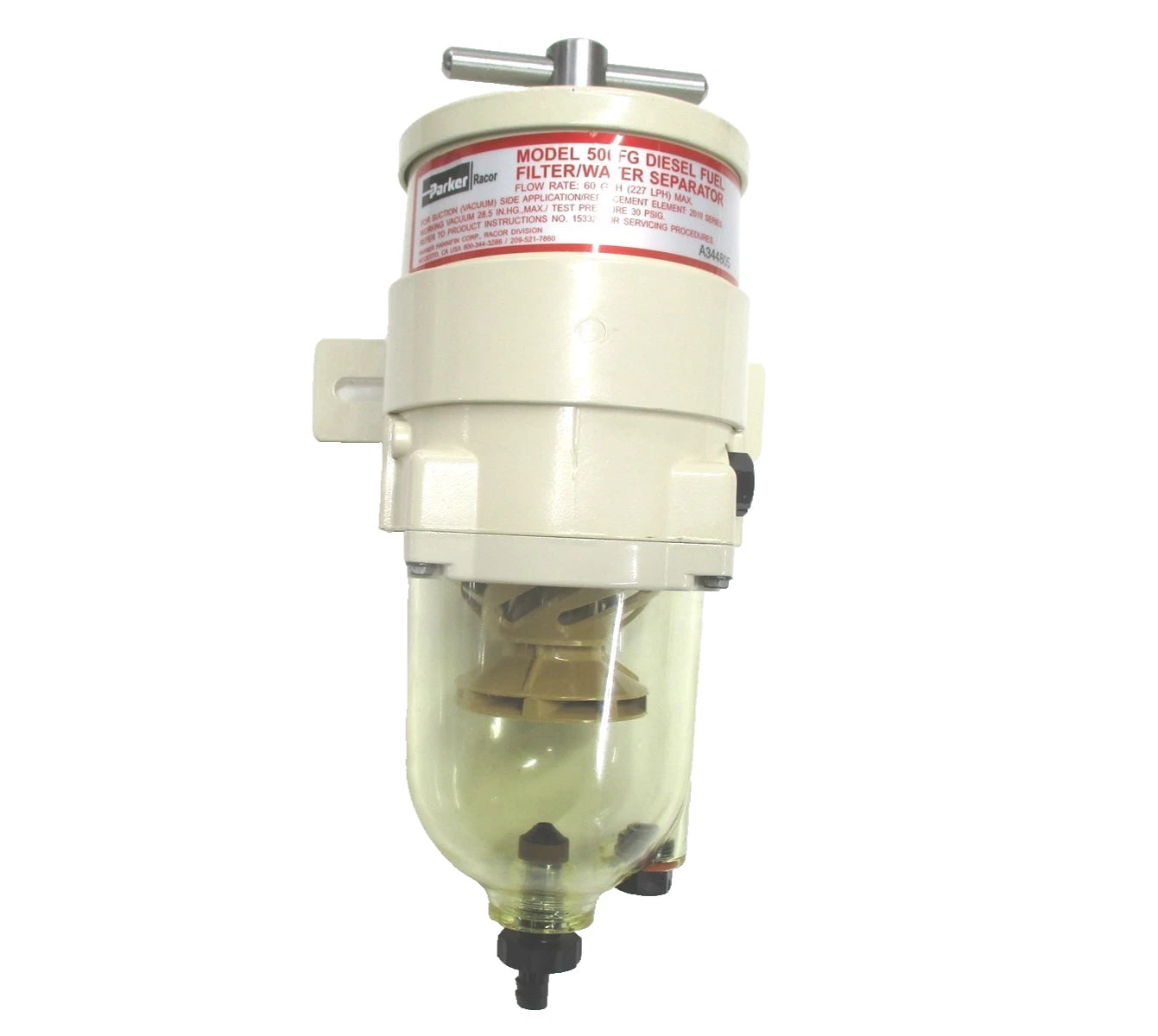 Genuine Racor Diesel Fuel Water Separator Turbine Series 500 Series 2-MICRON