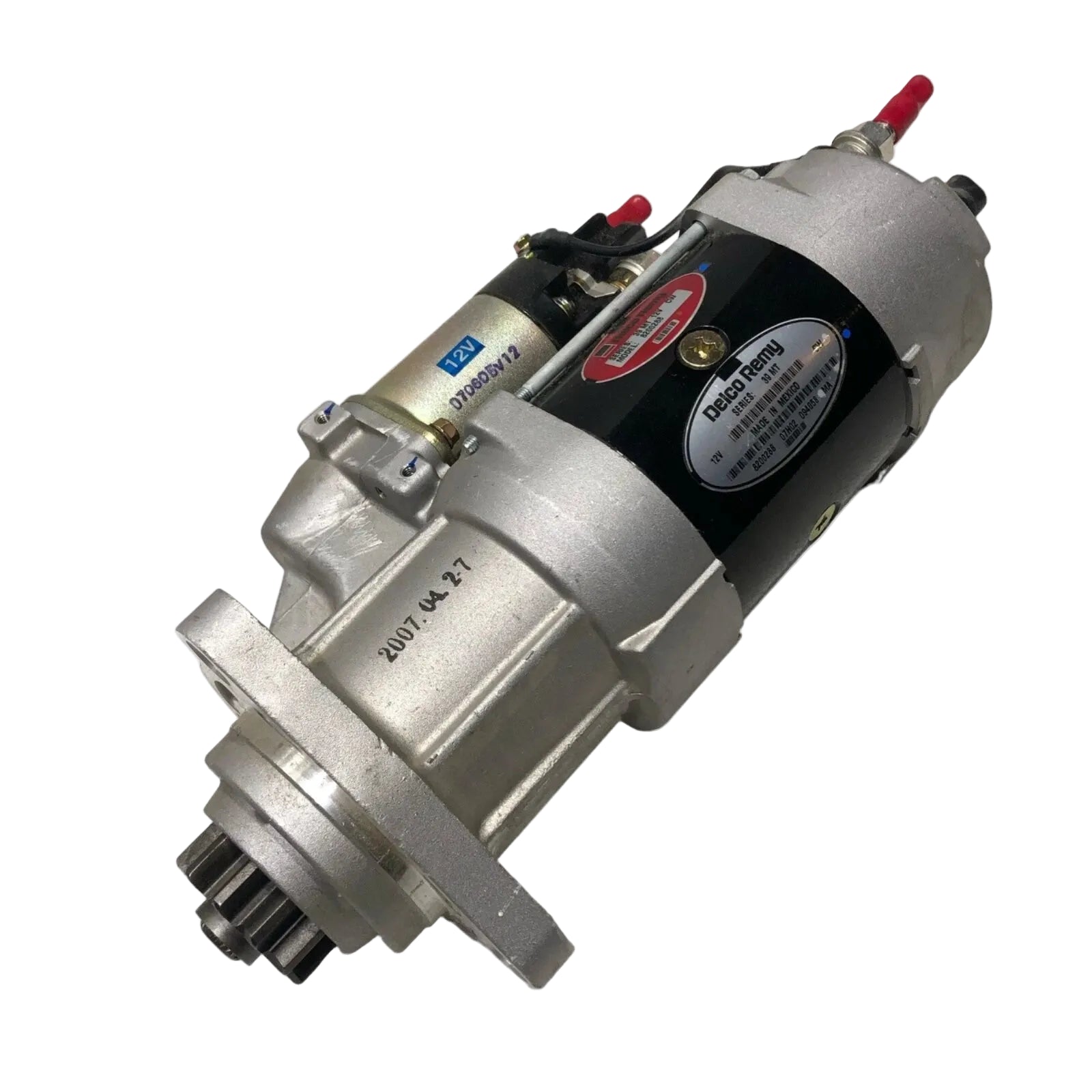 10479112 Genuine Delco-Remy Starter Motor 39 MT CW 12V SAE 3 Mount 11 Tooth