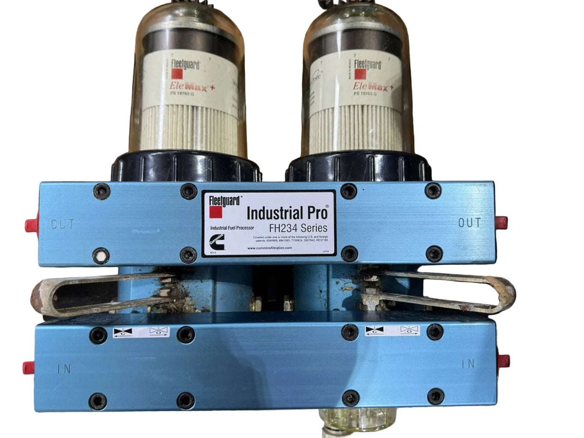 FH234 Genuine Fleetguard Industrial Pro Duplex Fuel Filtration System
