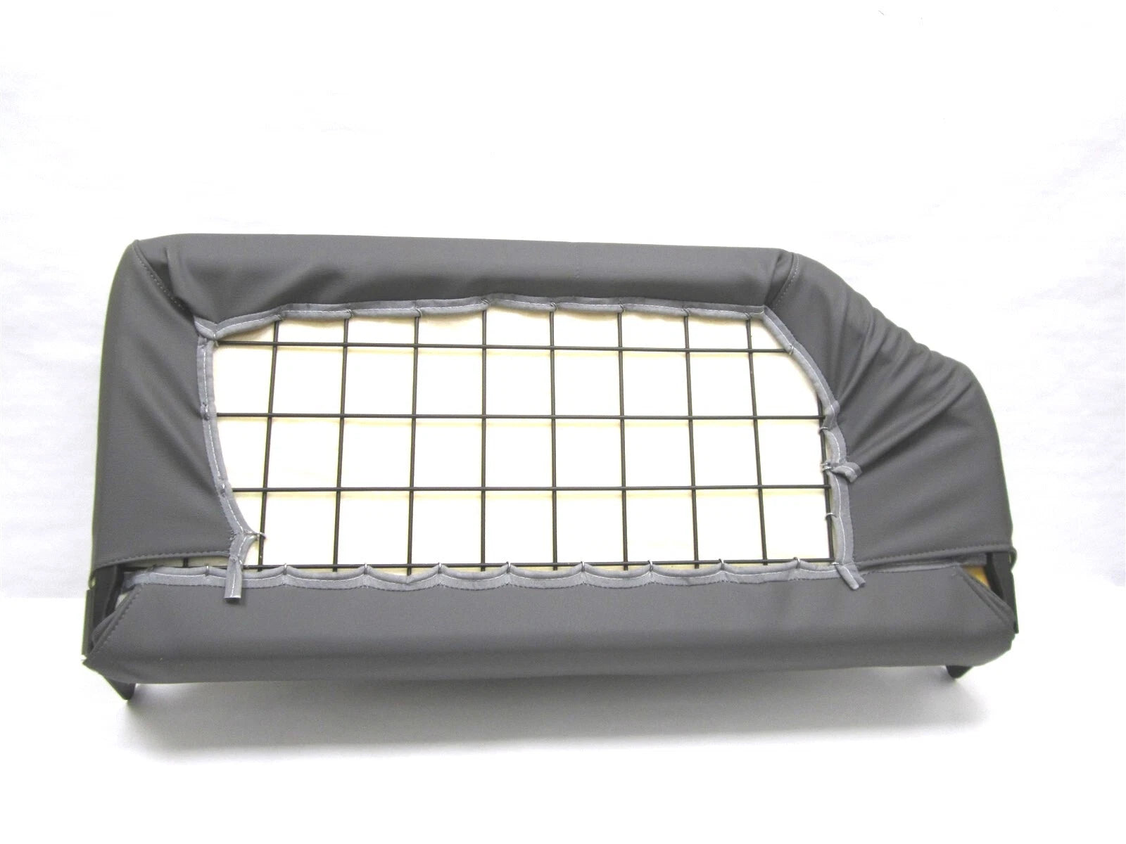 New International Full Width Bench Seat Cushion Dark Grey