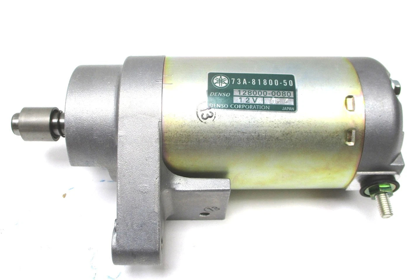 Genuine Kubota Starter 12V 128000-0080