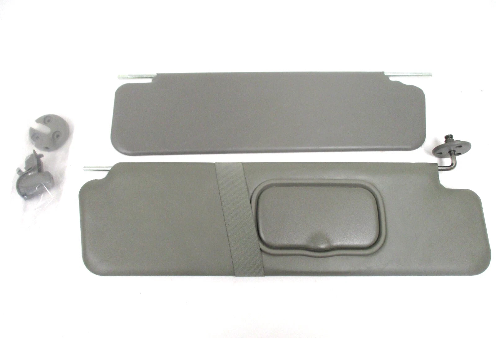 New OEM International Passenger Side Sun Visor Set Grey