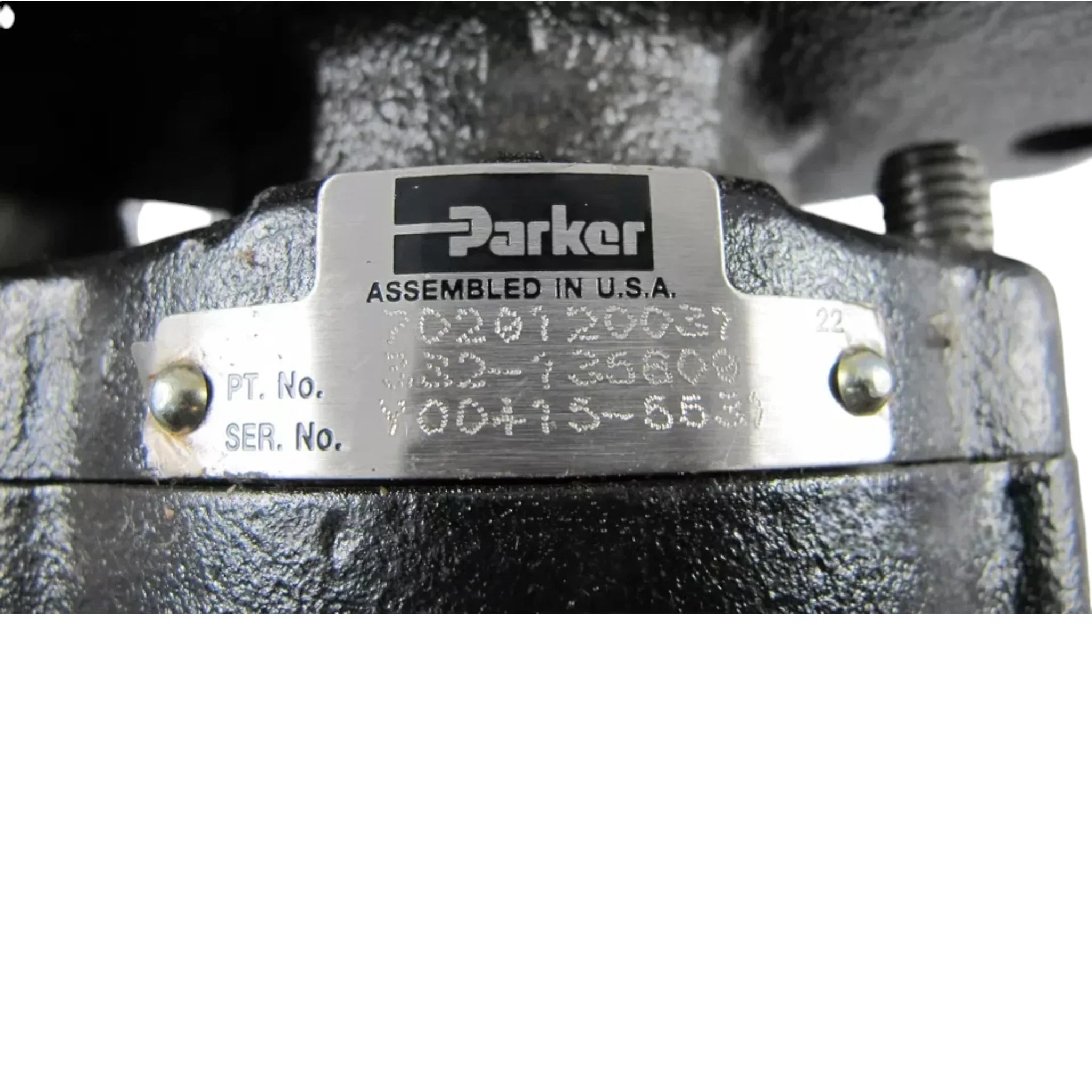 332-135609 Parker Tandem Hydraulic Pump