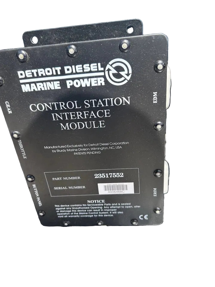 23517552 Genuine Detroit Diesel Control Station Interface Module, DDEC III