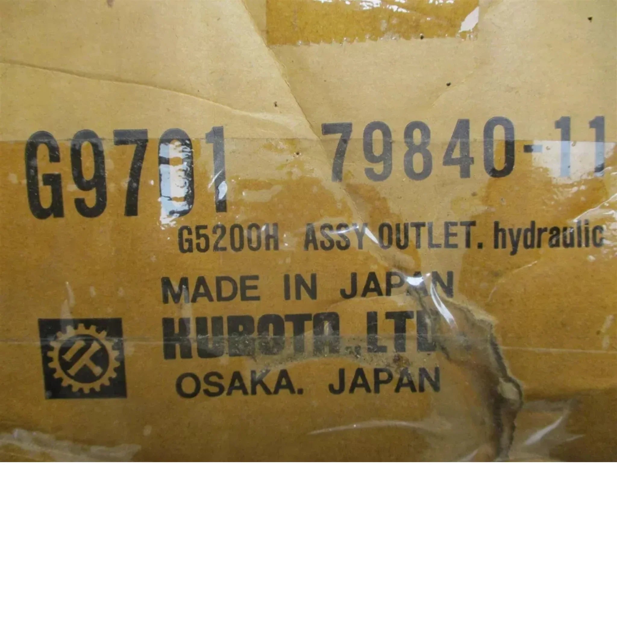 7984011200 Kubota Hydraulic Control Valve Kit