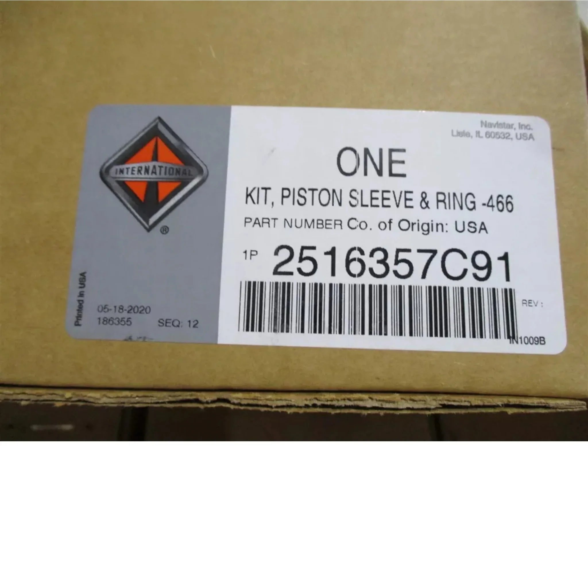 1893951C94 Genuine International Engine Overhaul Kit I-313