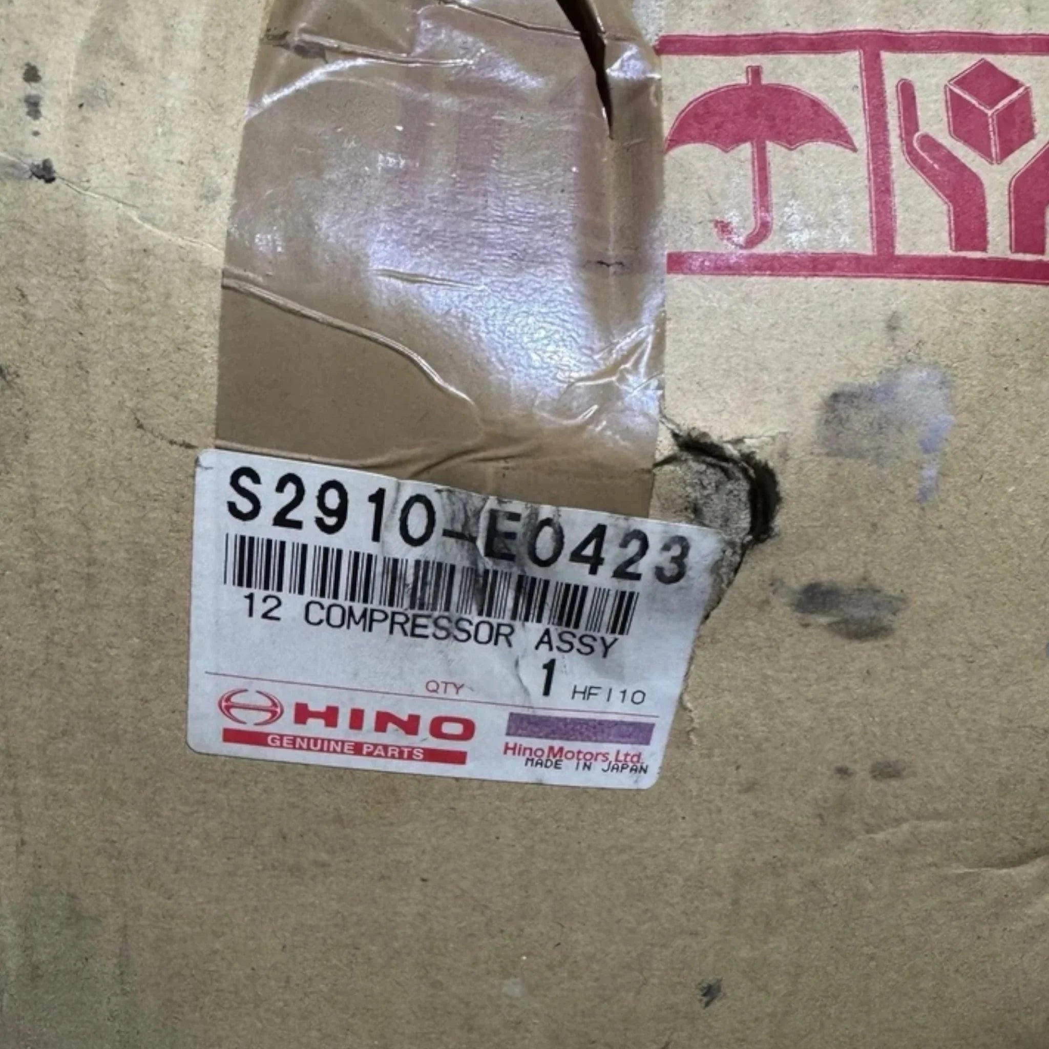 S2910-E0403 Hino Compressor Assy Air