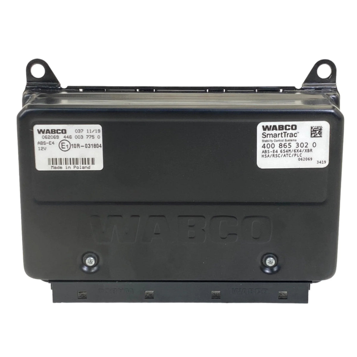 WAB 400 865 302 0 Genuine Meritor ECU Electrinic Control Unit E4C 12V ...