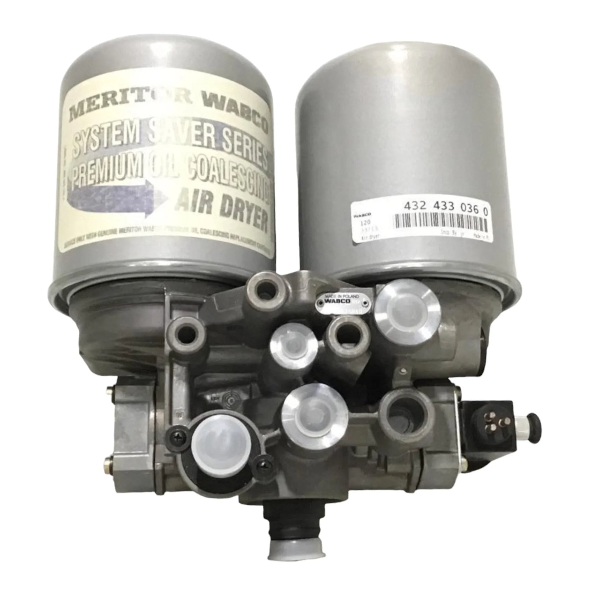 S4324330360 Genuine Mack Twin Air Dryer Assembly
