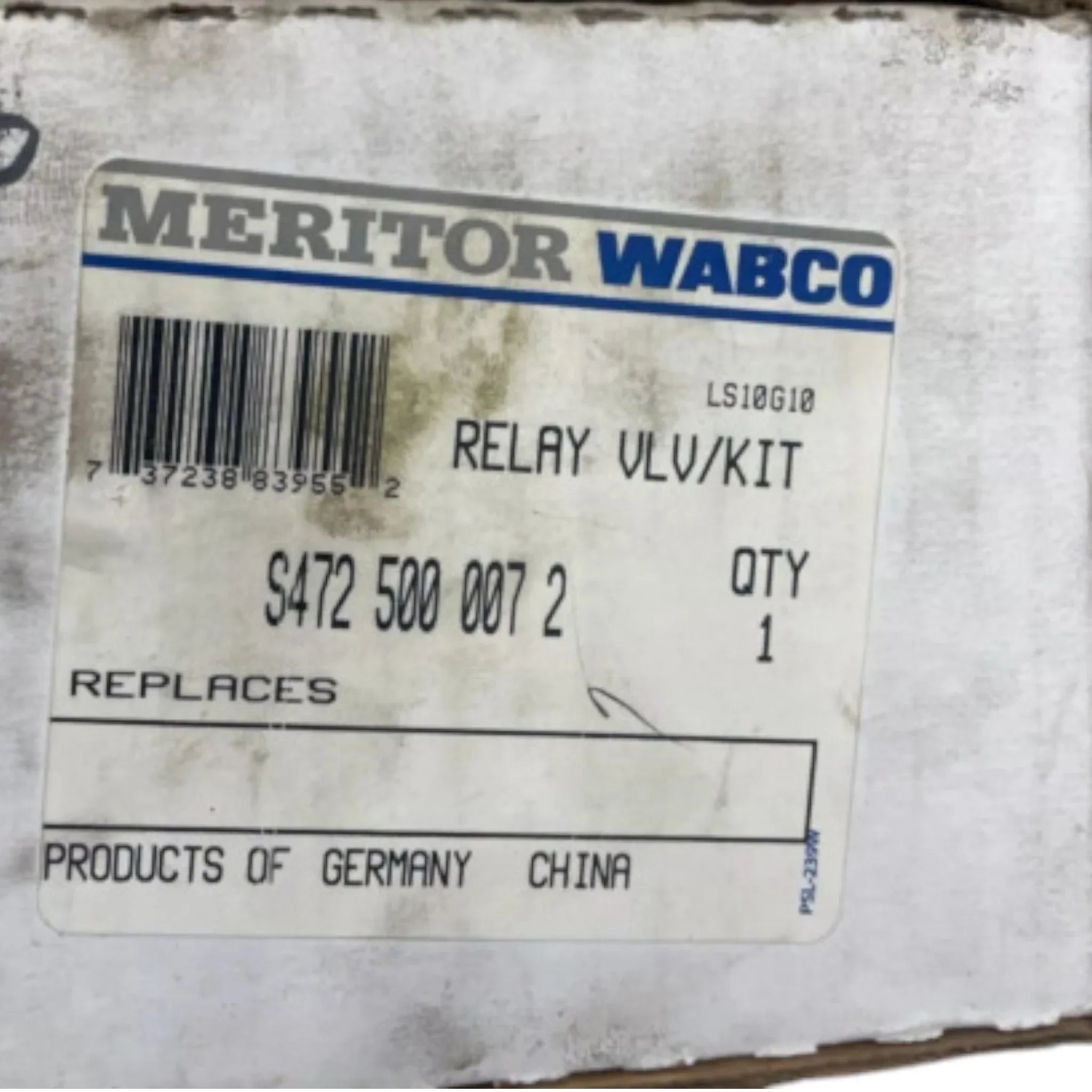 85122363 Genuine Wabco ABS Relay Valve