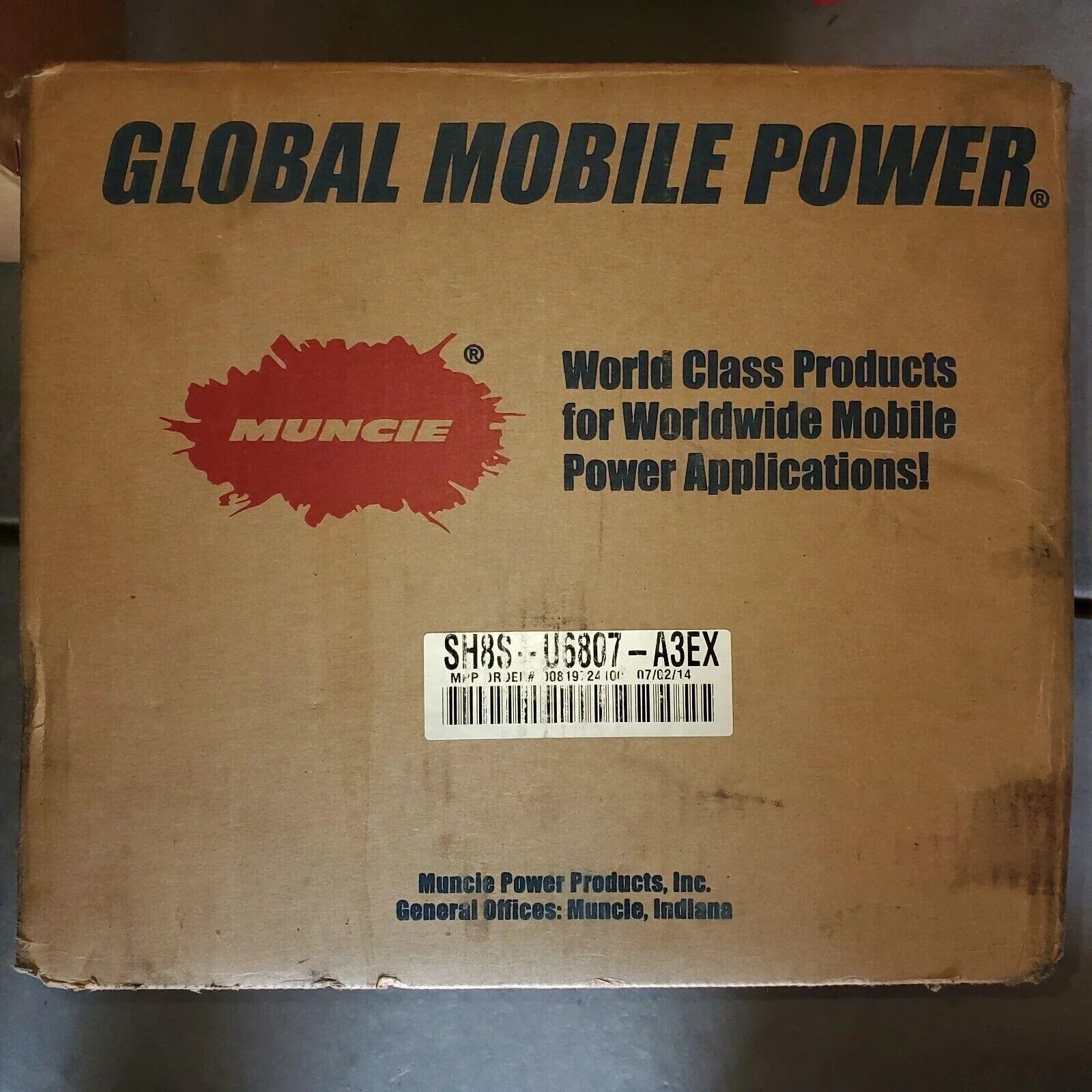 SH8S-U6807-A3EX Genuine Muncie PTO Power Take Off