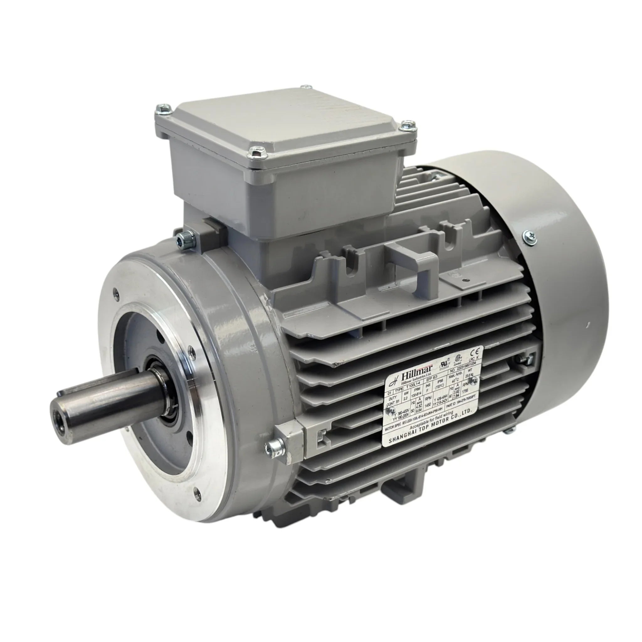 T-100L 1-4 Genuine Hillmar Electric Motor 200/400V 2.2KW