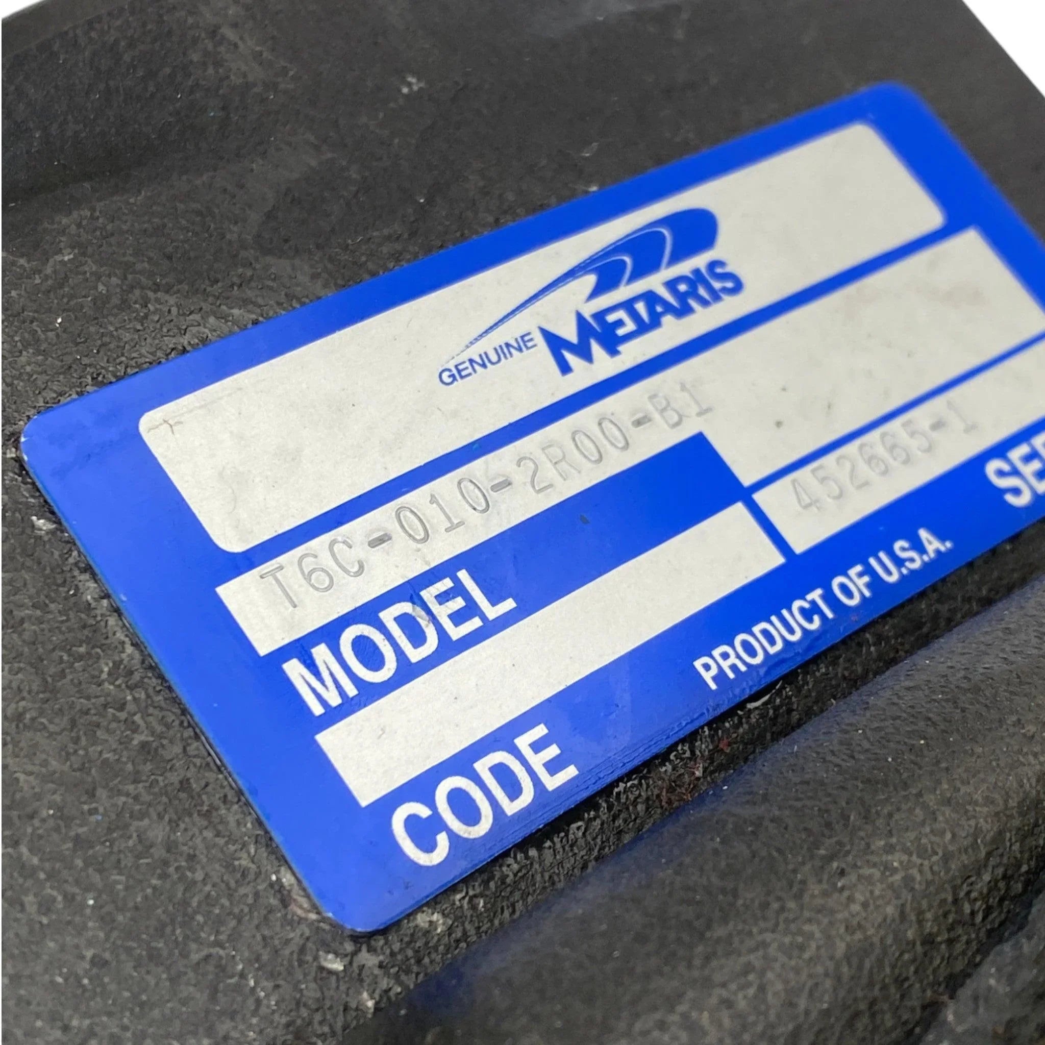 024031120 Genuine Metaris Vane Pump