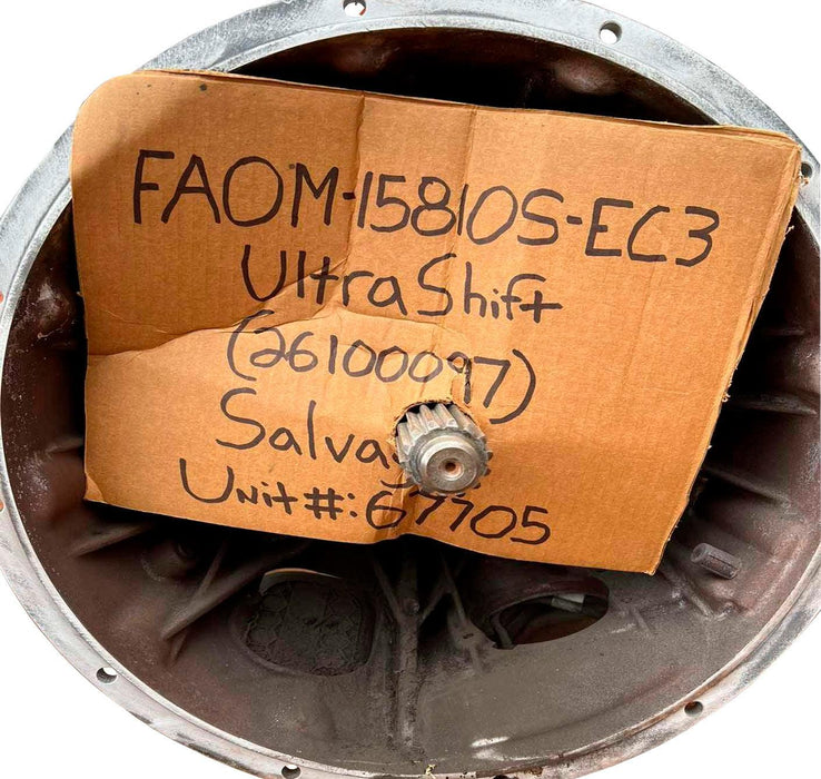 Ta-L00-12X Oem Eaton Fuller Faom-15810S-Ec3 Ultrashift 10 Speed Transmission