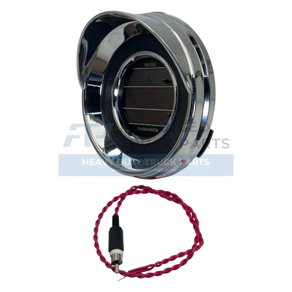 157KA Teltek Red Tachometer Gaude For Kenworth