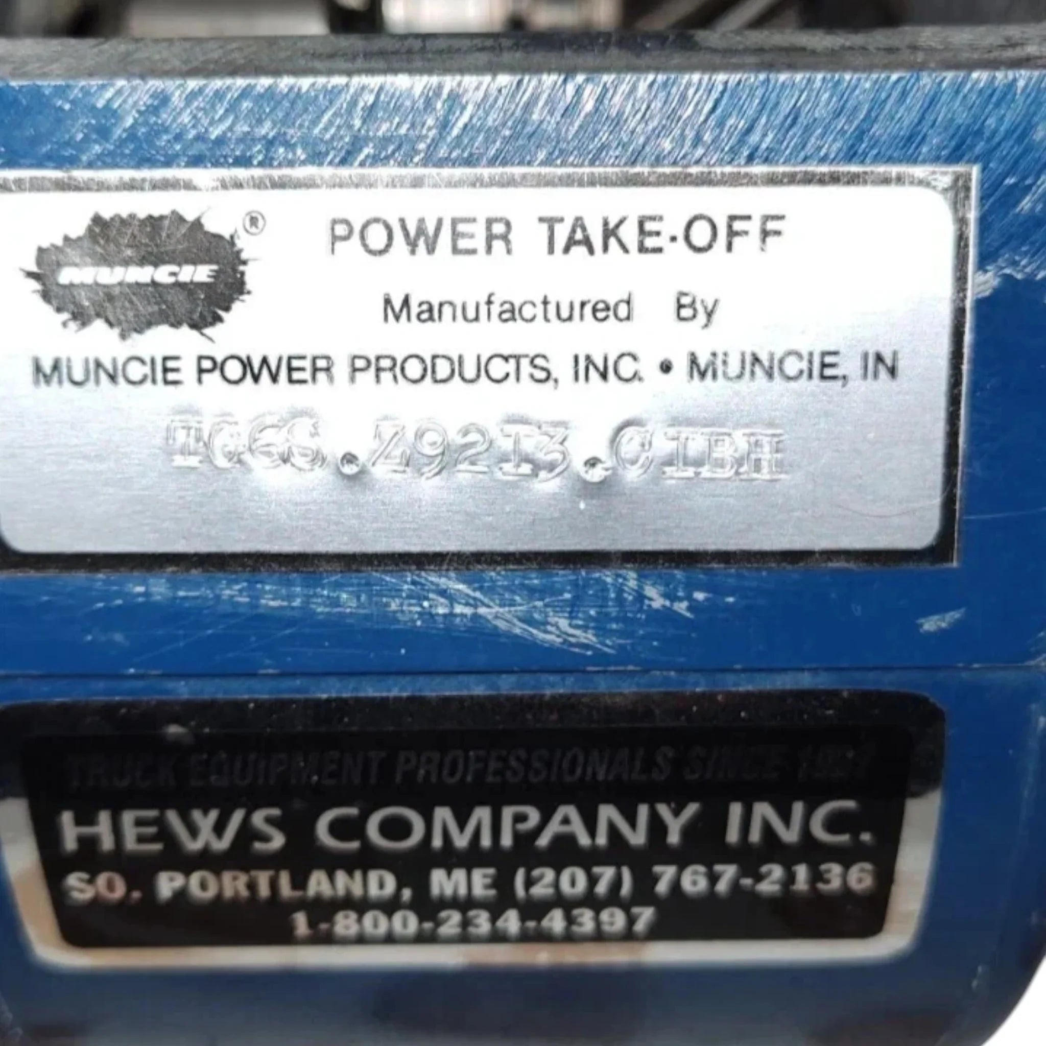 TG6S Z92I3 CIBH Genuine Muncie PTO Power Take Off