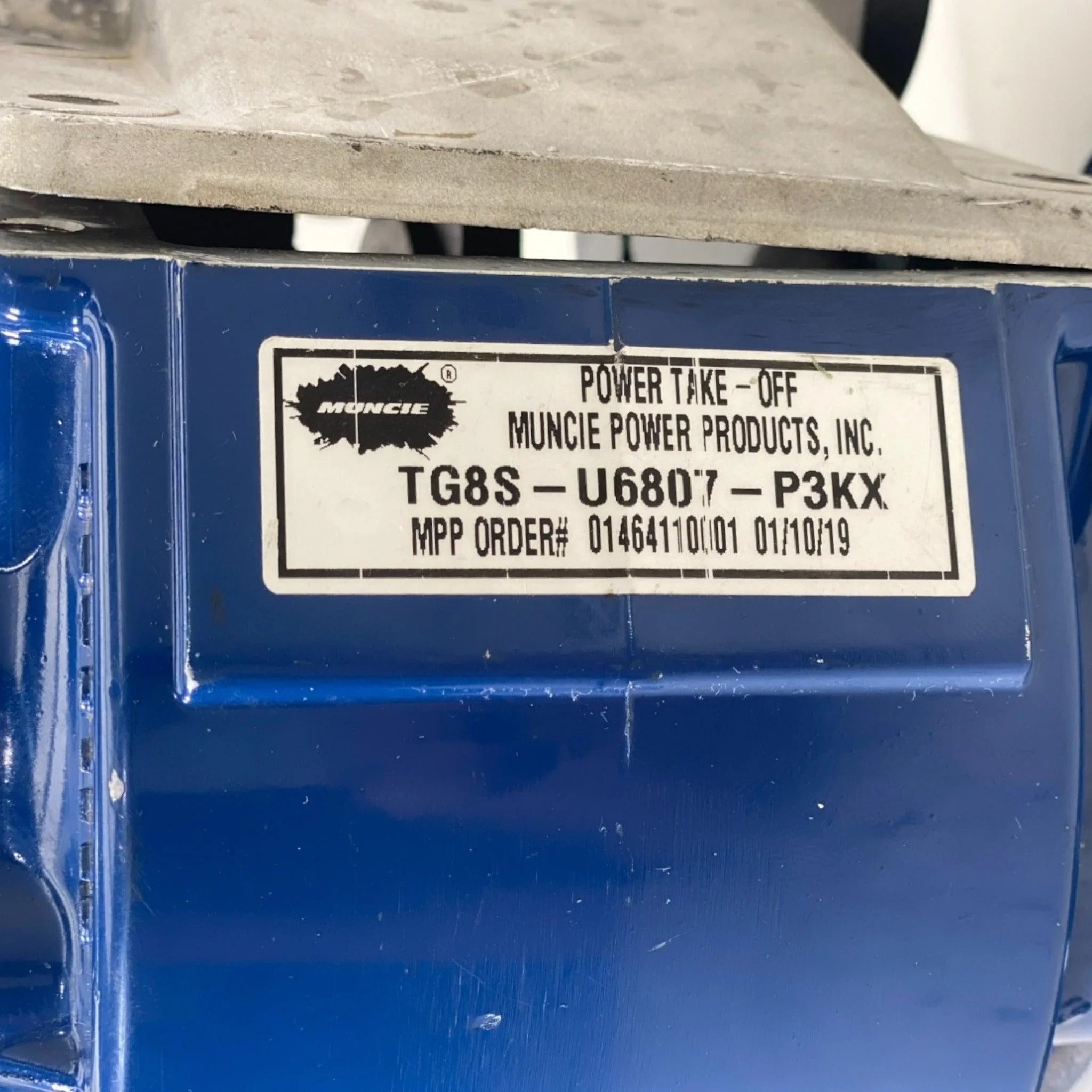 TG8S-U6807-P3KX Muncie Power Products 8-Bolt Power Take-Off PTO