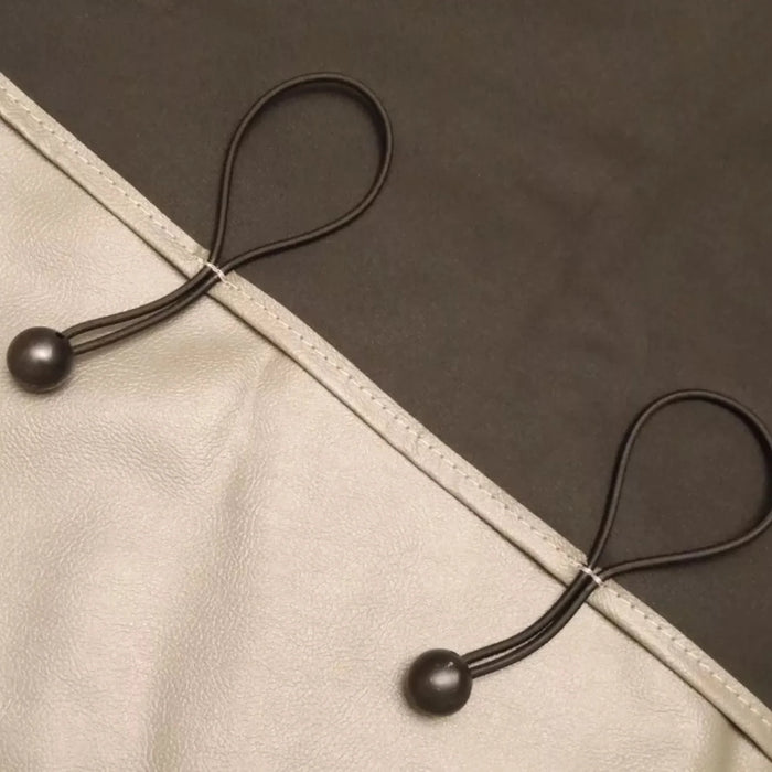 U7310371U720R Genuine Paccar Right Side Cab Curtain Mocha