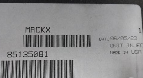 85135081 Genuine Mack Injector Kit