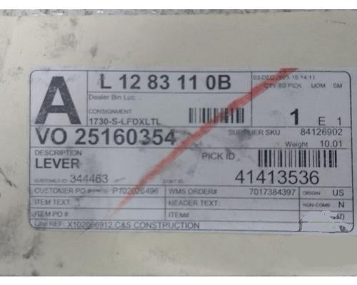 25160354 Genuine Mack Lever