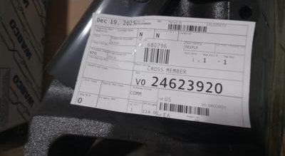 24623920 Genuine Mack Cross Member