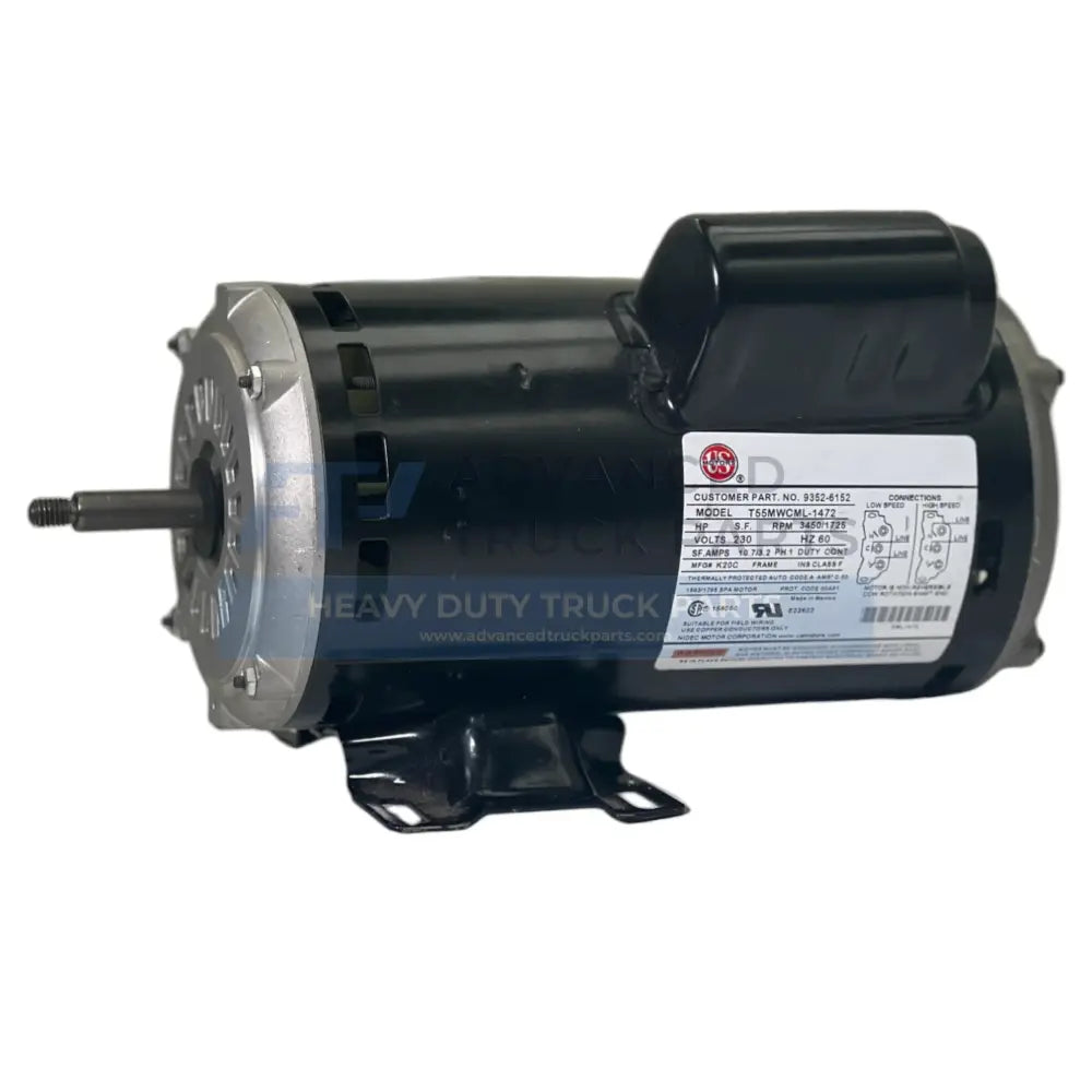 9352-6152 Us Motors Spa Motor T55Mwcml-1472 Model