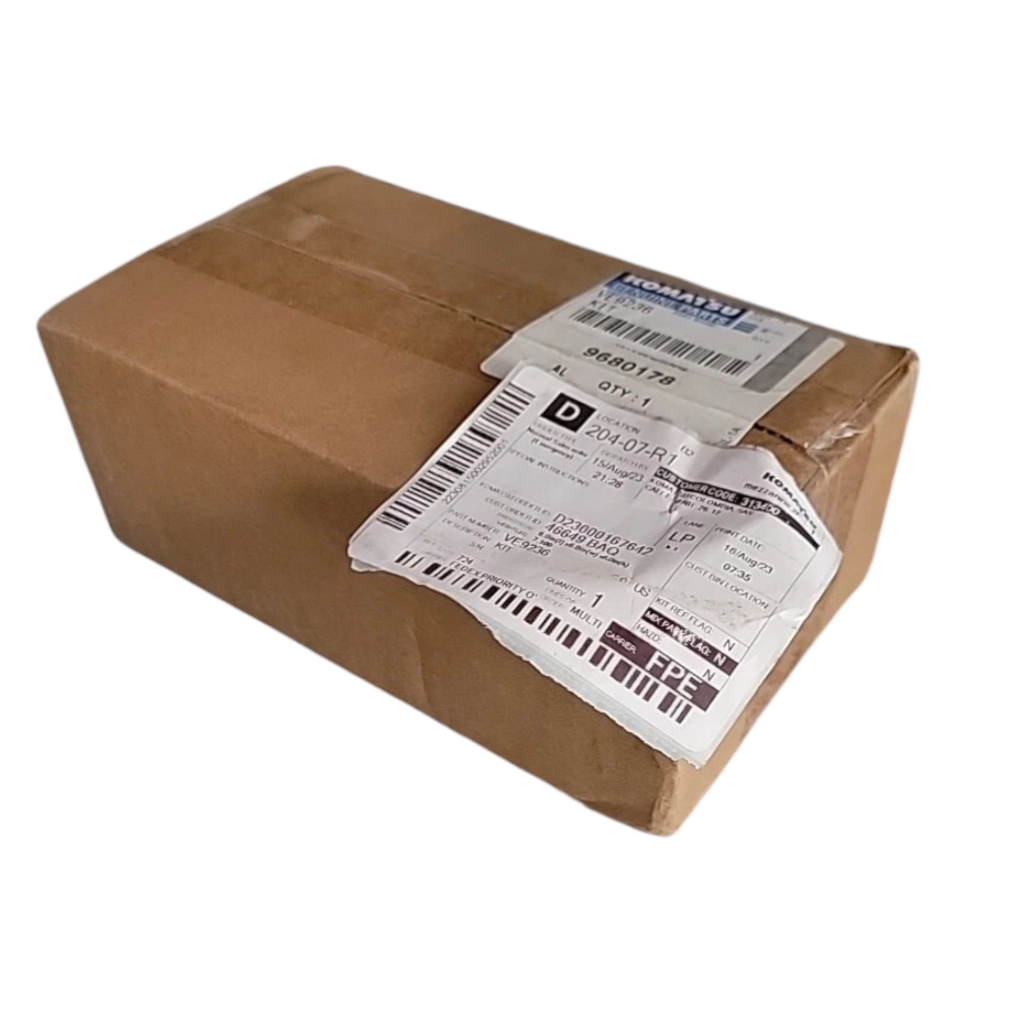 VE9236 Komatsu Hardware Kit