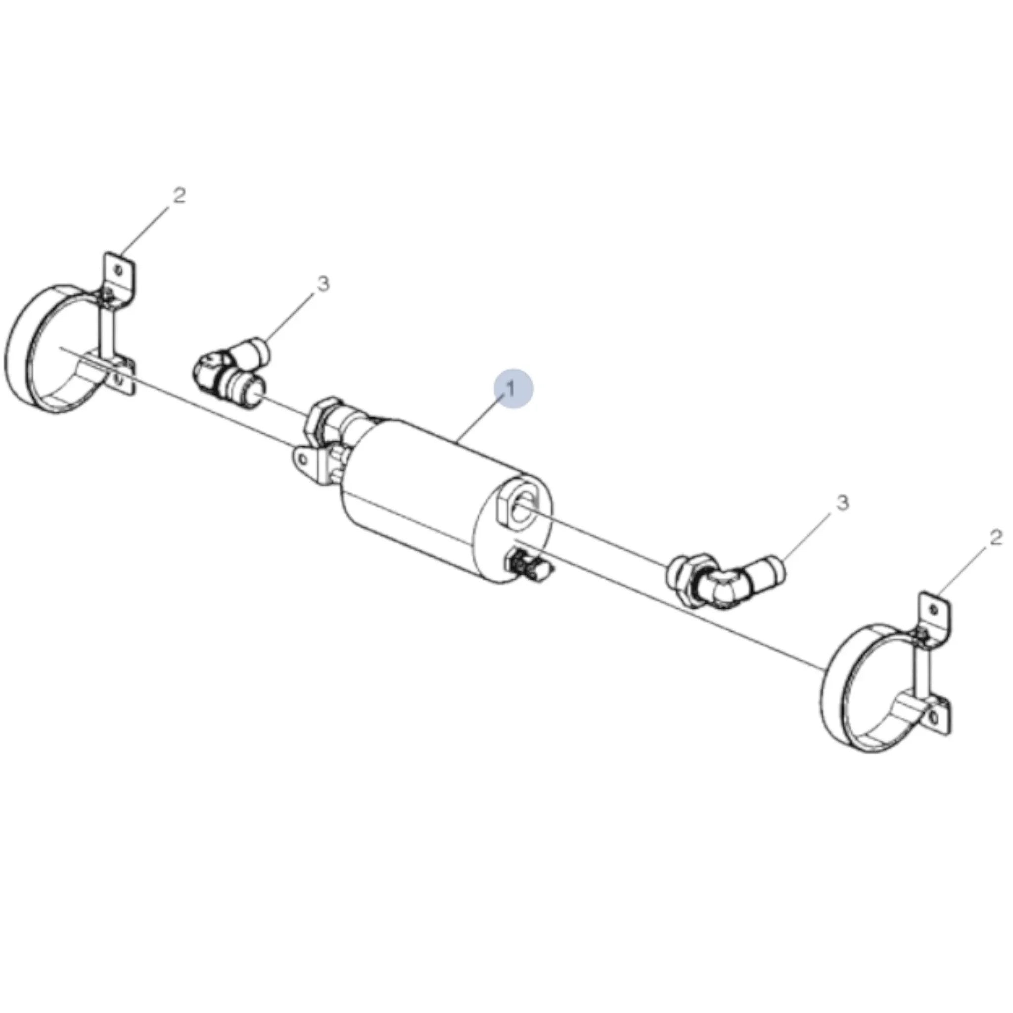 23800428 Genuine Volvo Heater - Truck To Trailer