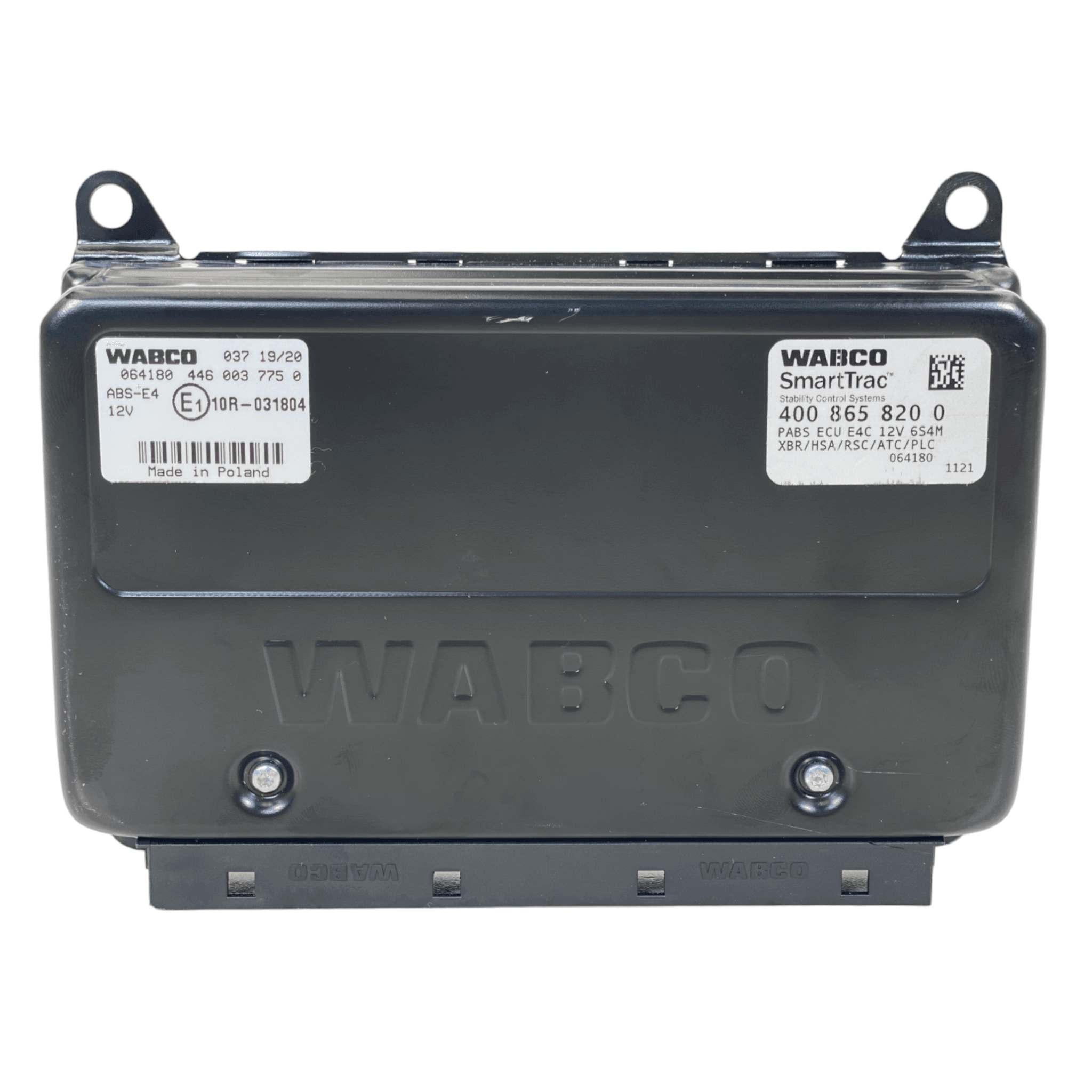 WAB4008658200 Genuine Wabco Pabs Ecu E4C 12V 6S4M Xbr Hsa Rsc Atc Plc
