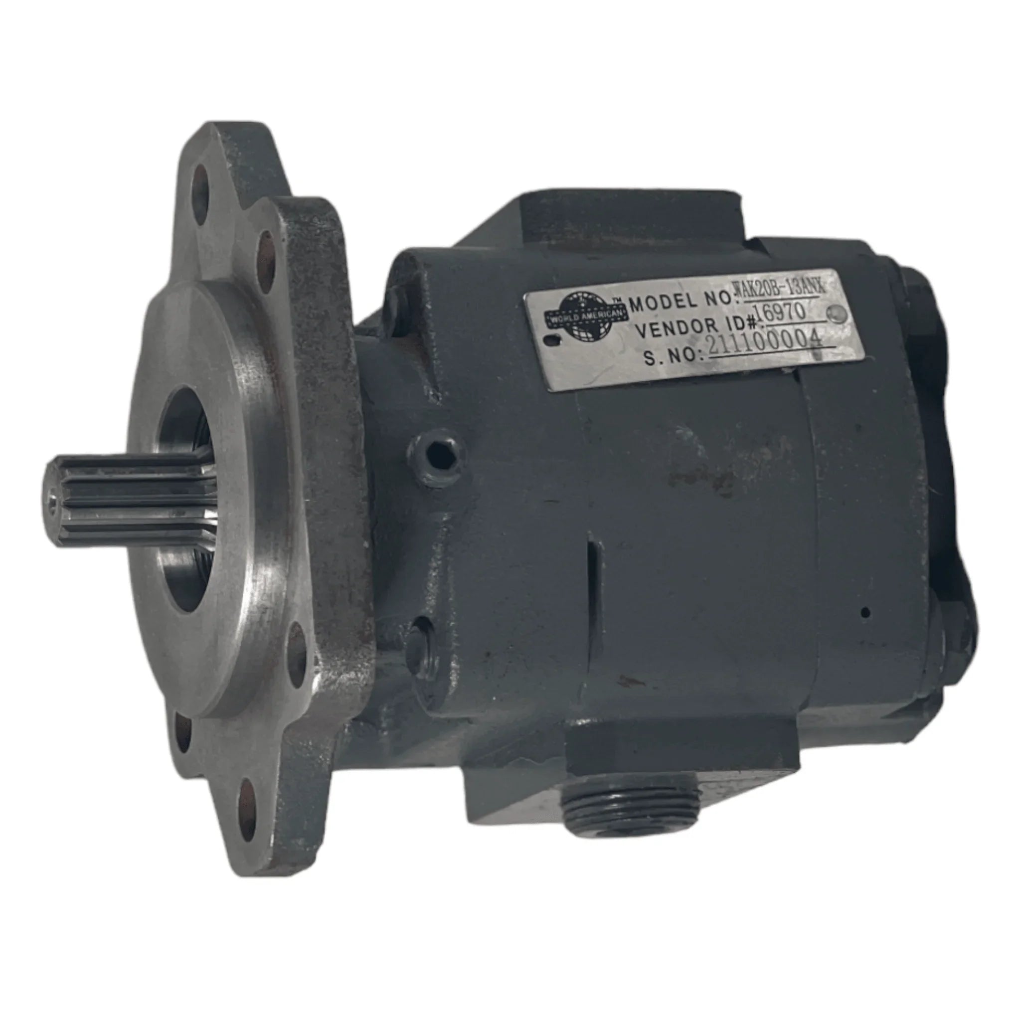 WAK20B13ANX Genuine World American Gear Pump PK-20 Series