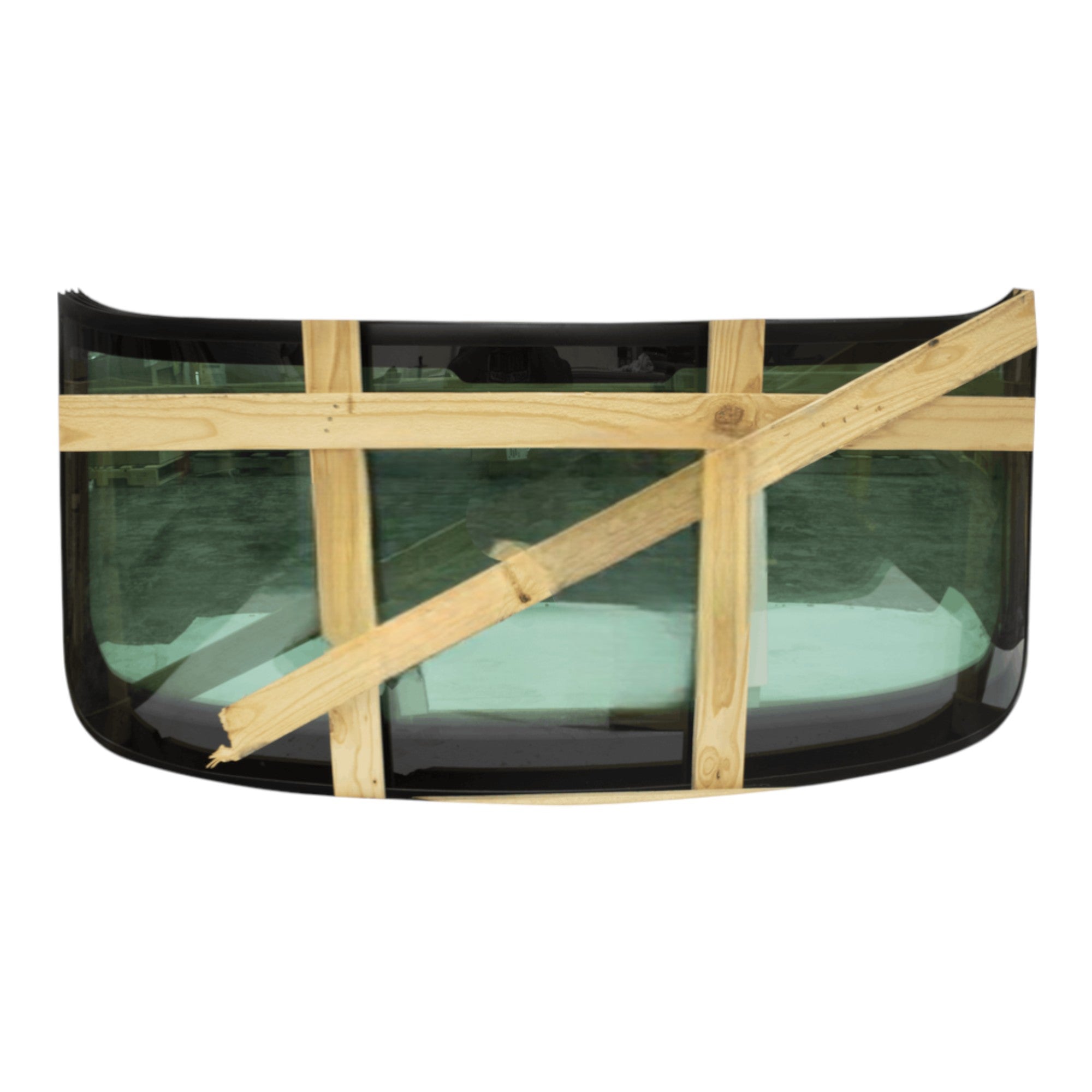 3554252C6 Genuine International One Piece Encapsulated, Asymmetrical Windshield