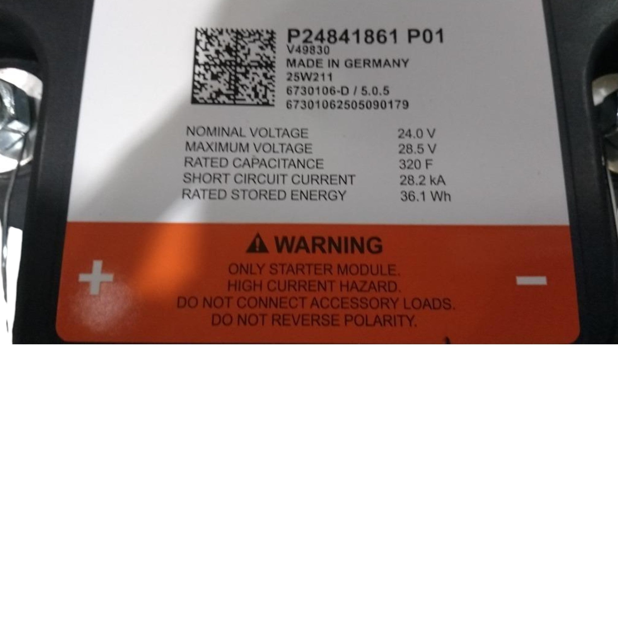 24841861 Genuine Mack Capacitor