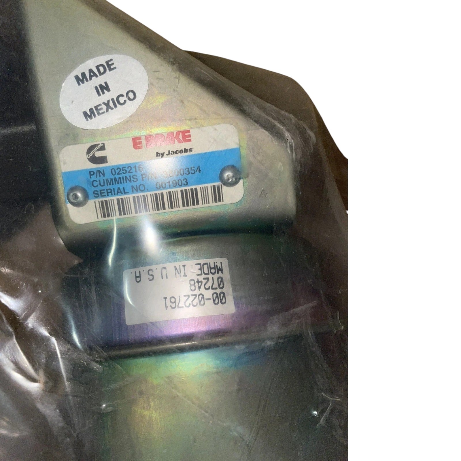 3800354 Genuine Cummins Brk,exh