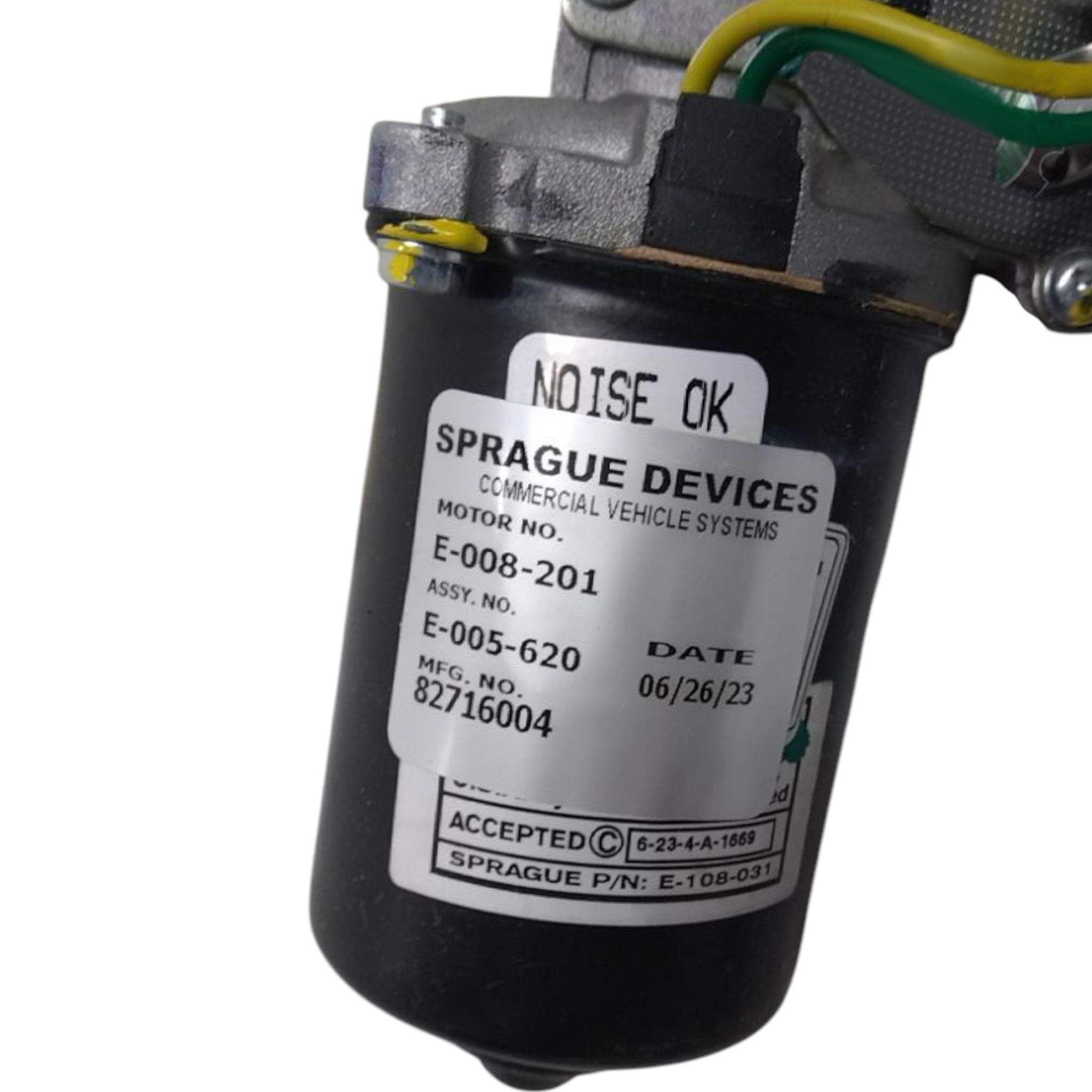 82716004 Genuine Mack Wiper Motor